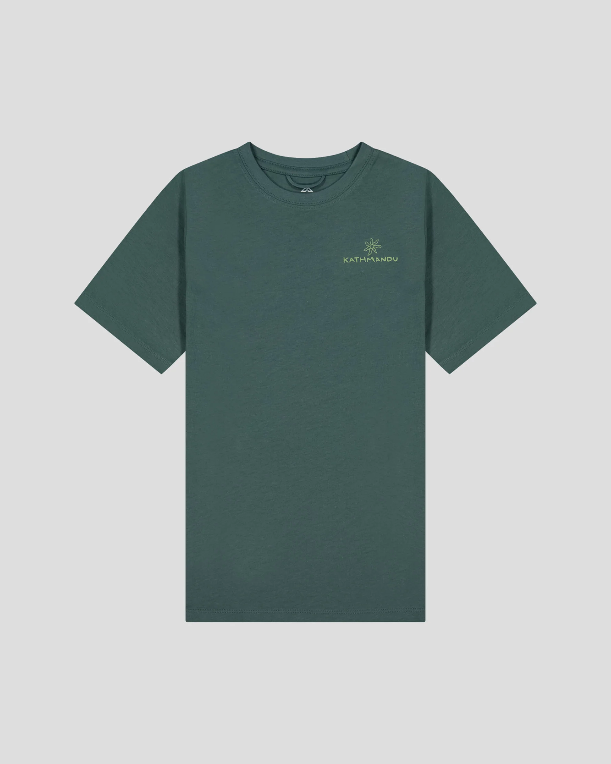 Kids’ Tuatara Organic Cotton T-shirt - Light Forest