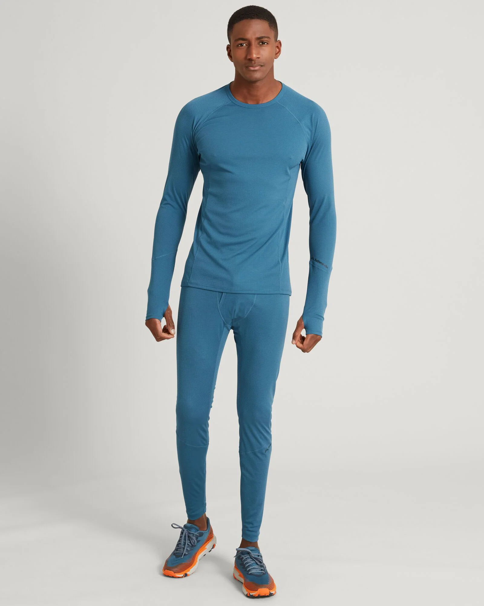 KMDAction Men's Long Sleeve Top - Steel Blue - Image 2