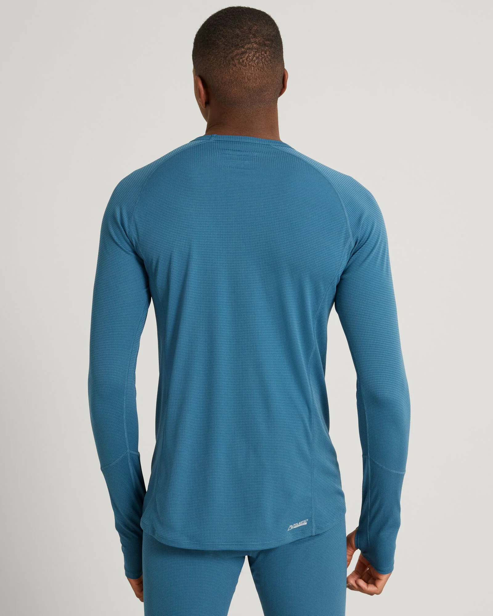 KMDAction Men's Long Sleeve Top - Steel Blue - Image 3