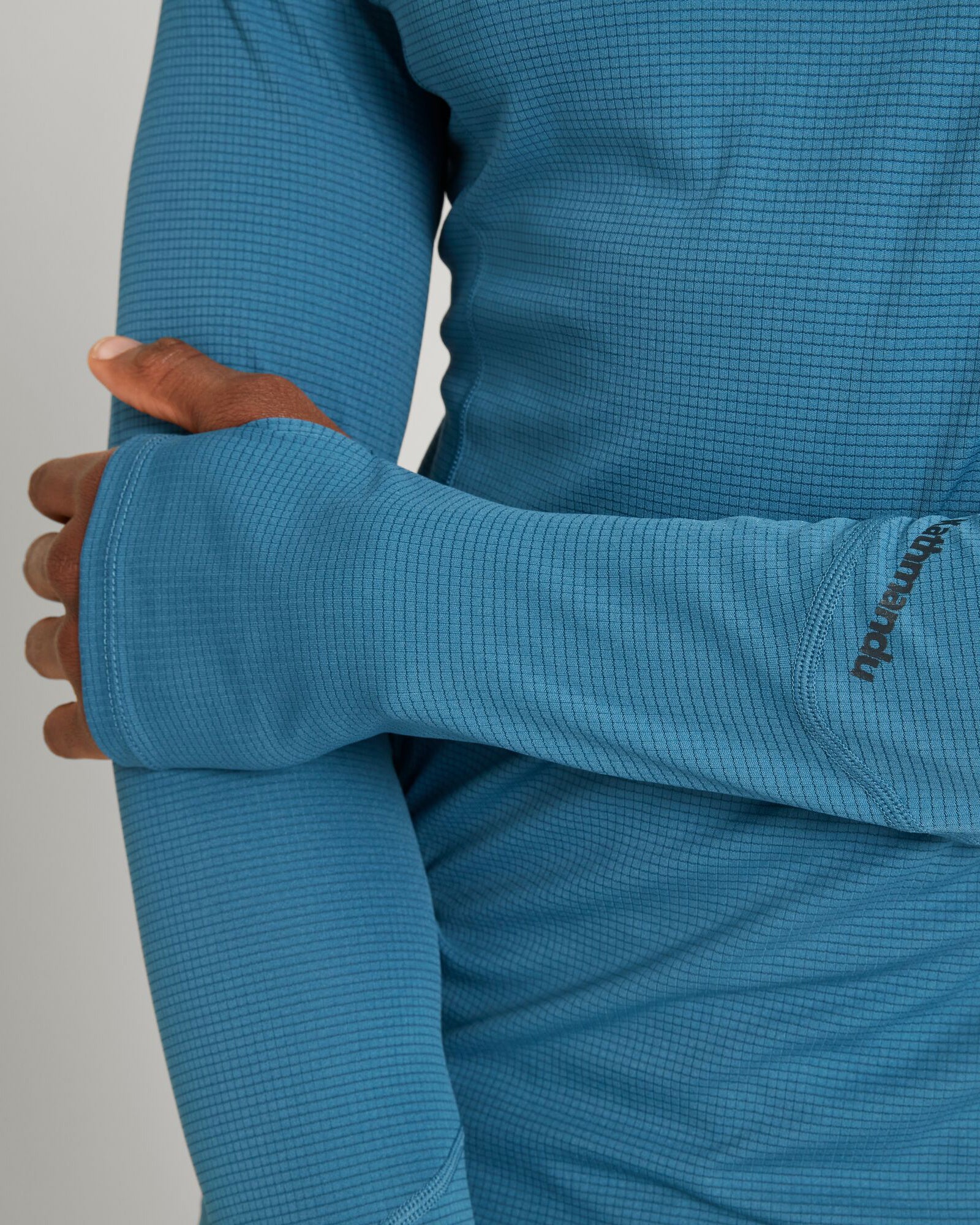 KMDAction Men's Long Sleeve Top - Steel Blue - Image 4
