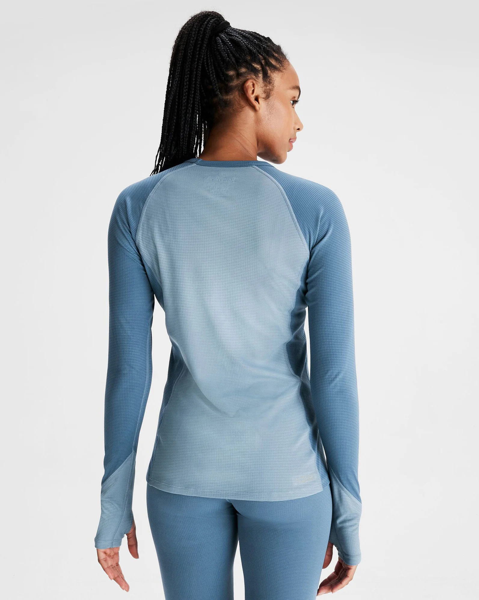 Women's KMDAction Baselayer Top - Moonlight/Bluehaze - Image 3