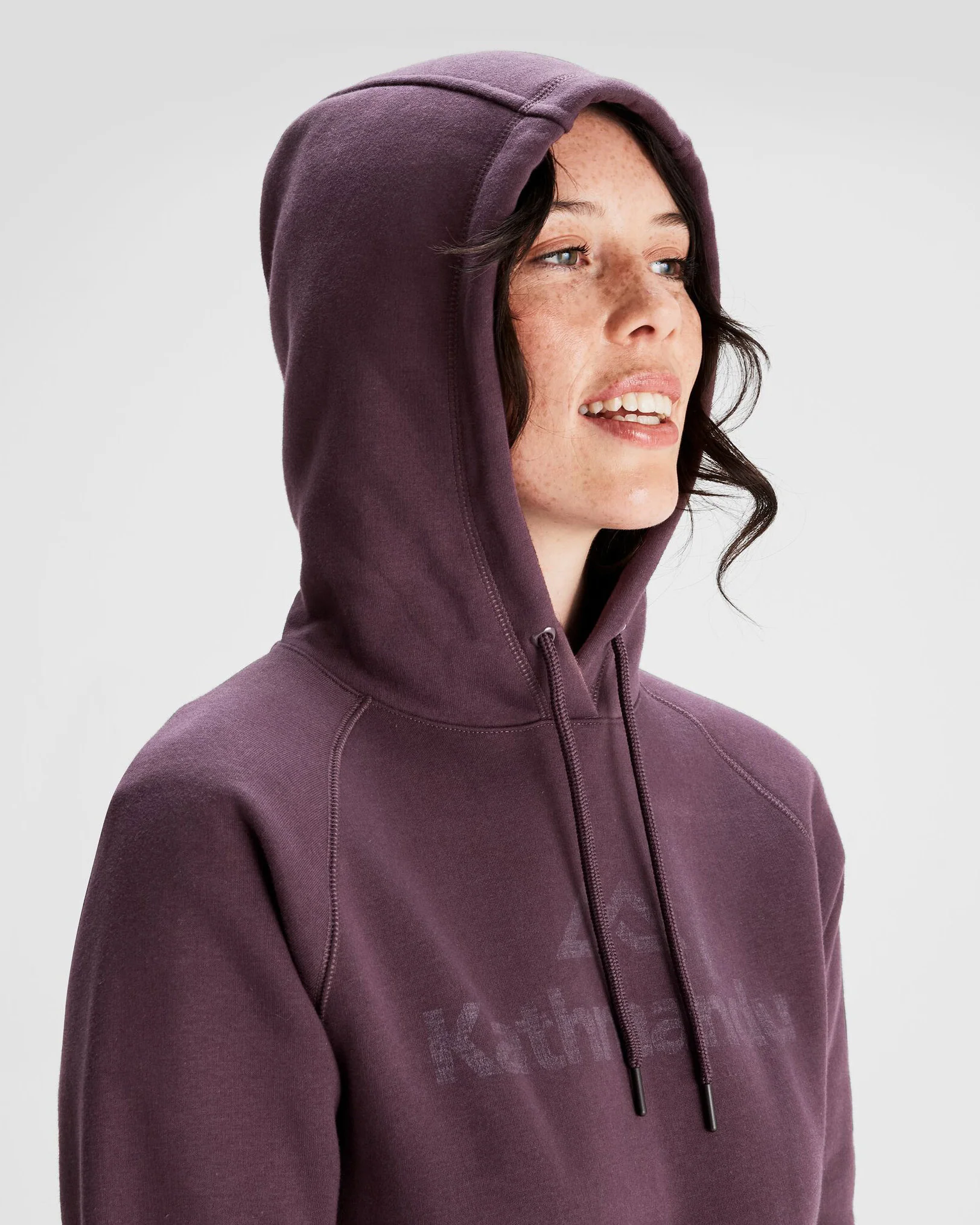 Women's Kathmandu Logo Hoodie - Jam - Image 4