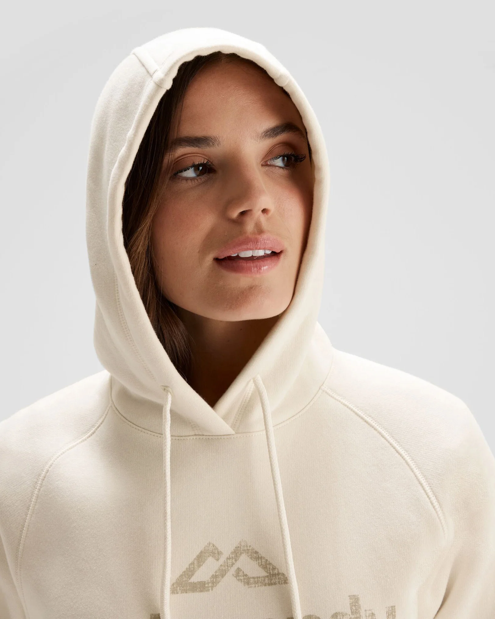 Women's Kathmandu Logo Hoodie - Natural - Image 4