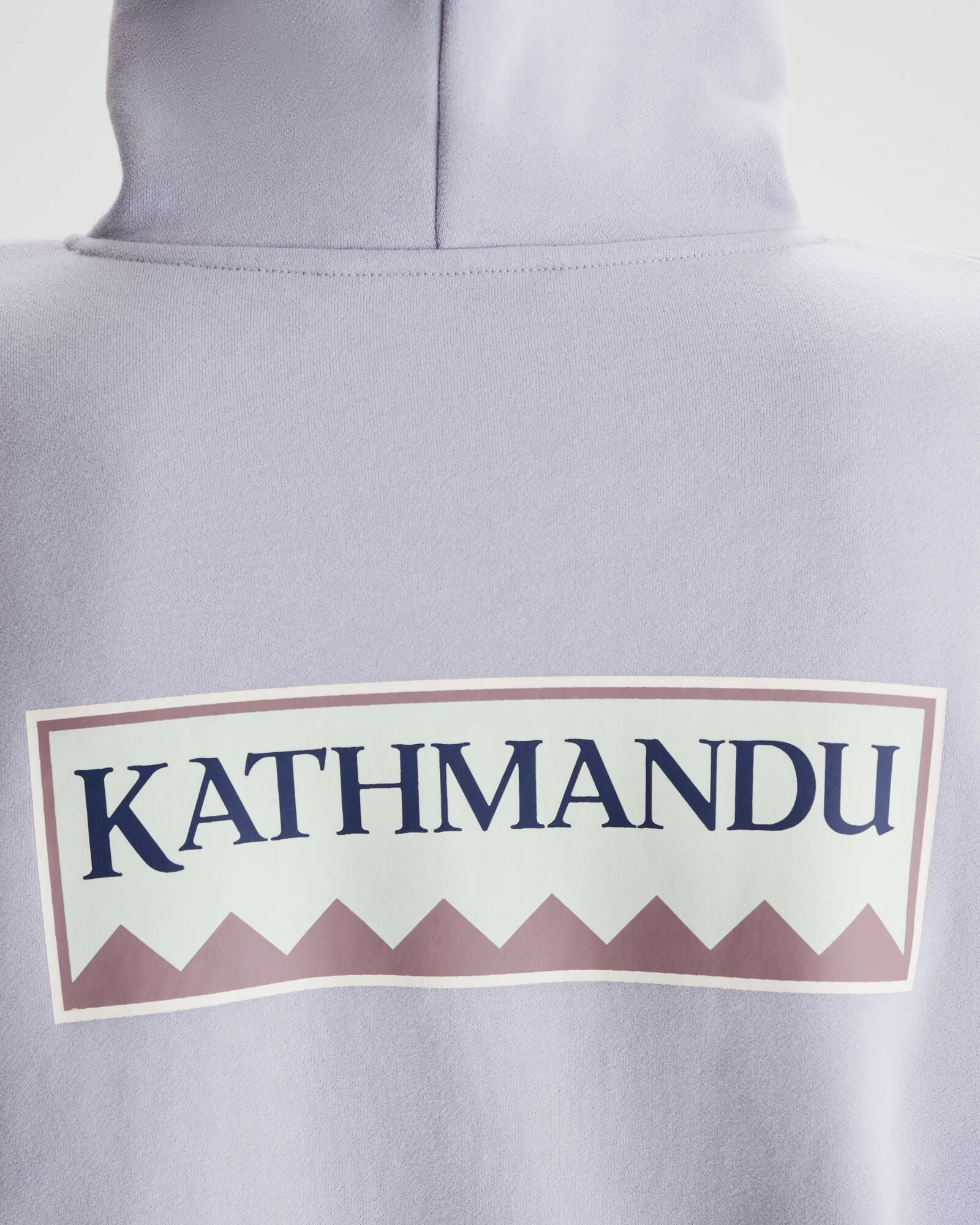 Women's Kathmandu Heritage Logo Slouchy Hoodie - Dusty Lilac - Image 6