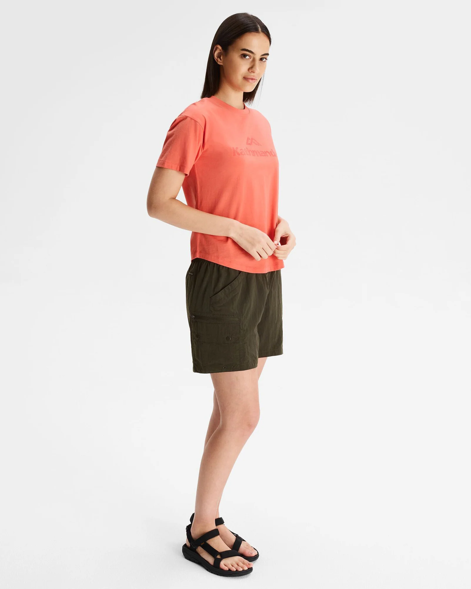Women's Logo Organic Cotton T-shirt - Sunrise - Image 2