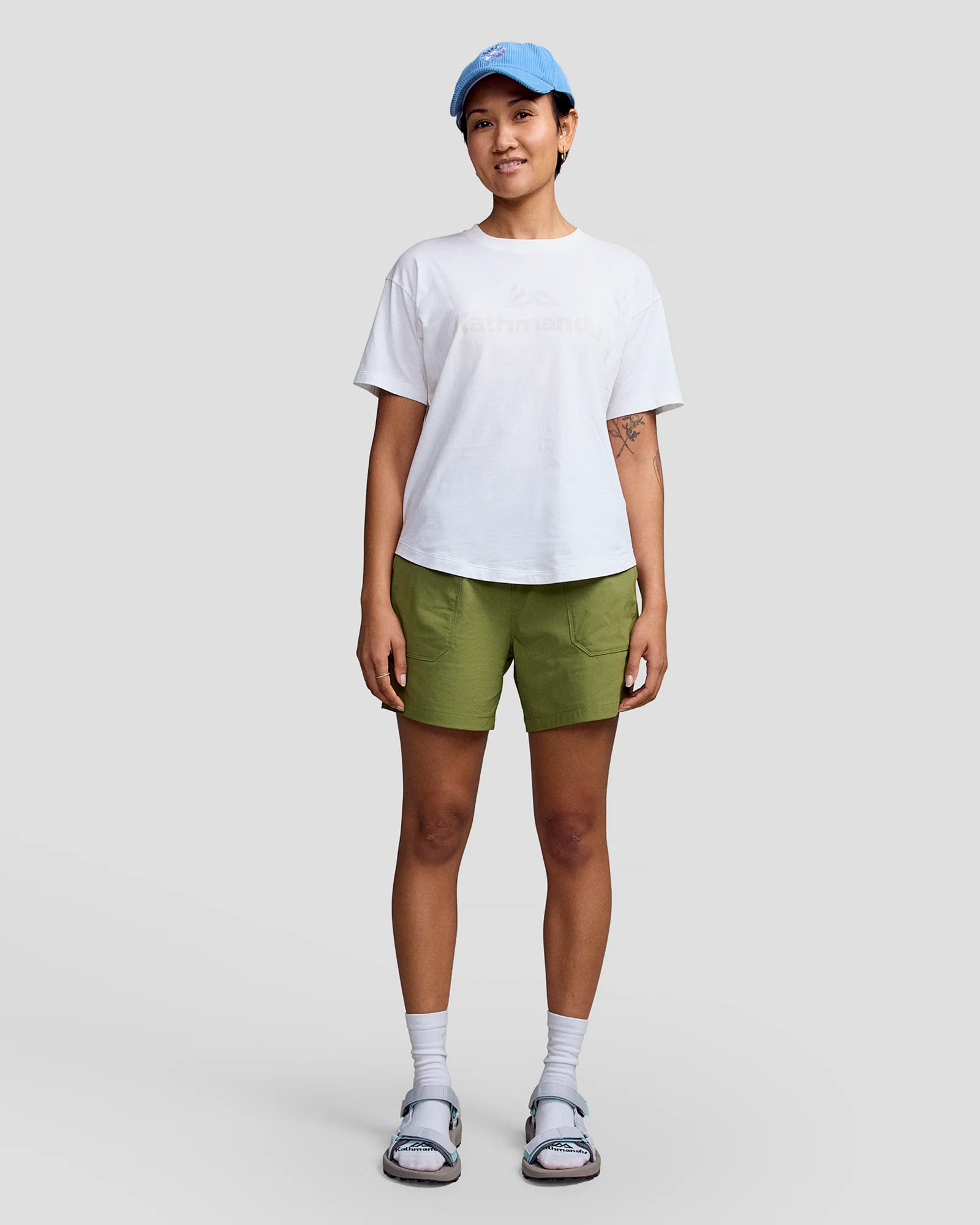 Women's Miro 5"  Shorts - Dark Fern - Image 2