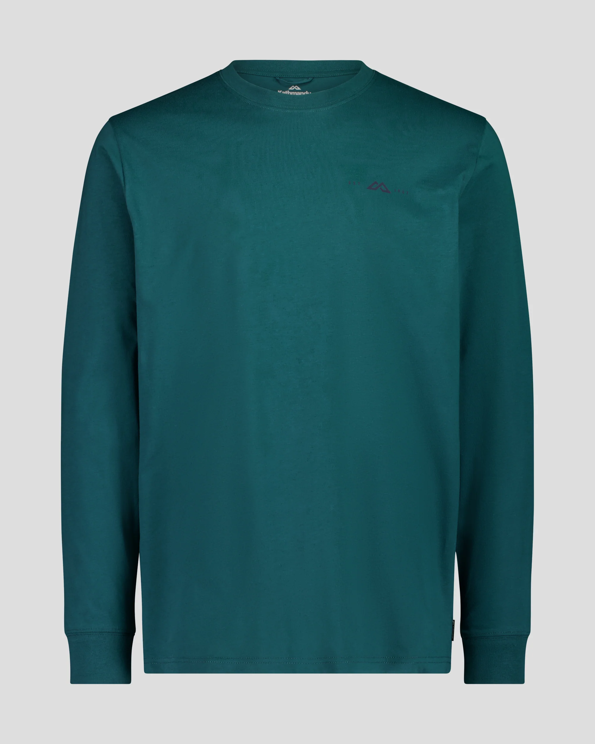 Men's 1987 Organic Cotton Long Sleeve T-Shirt Ocean