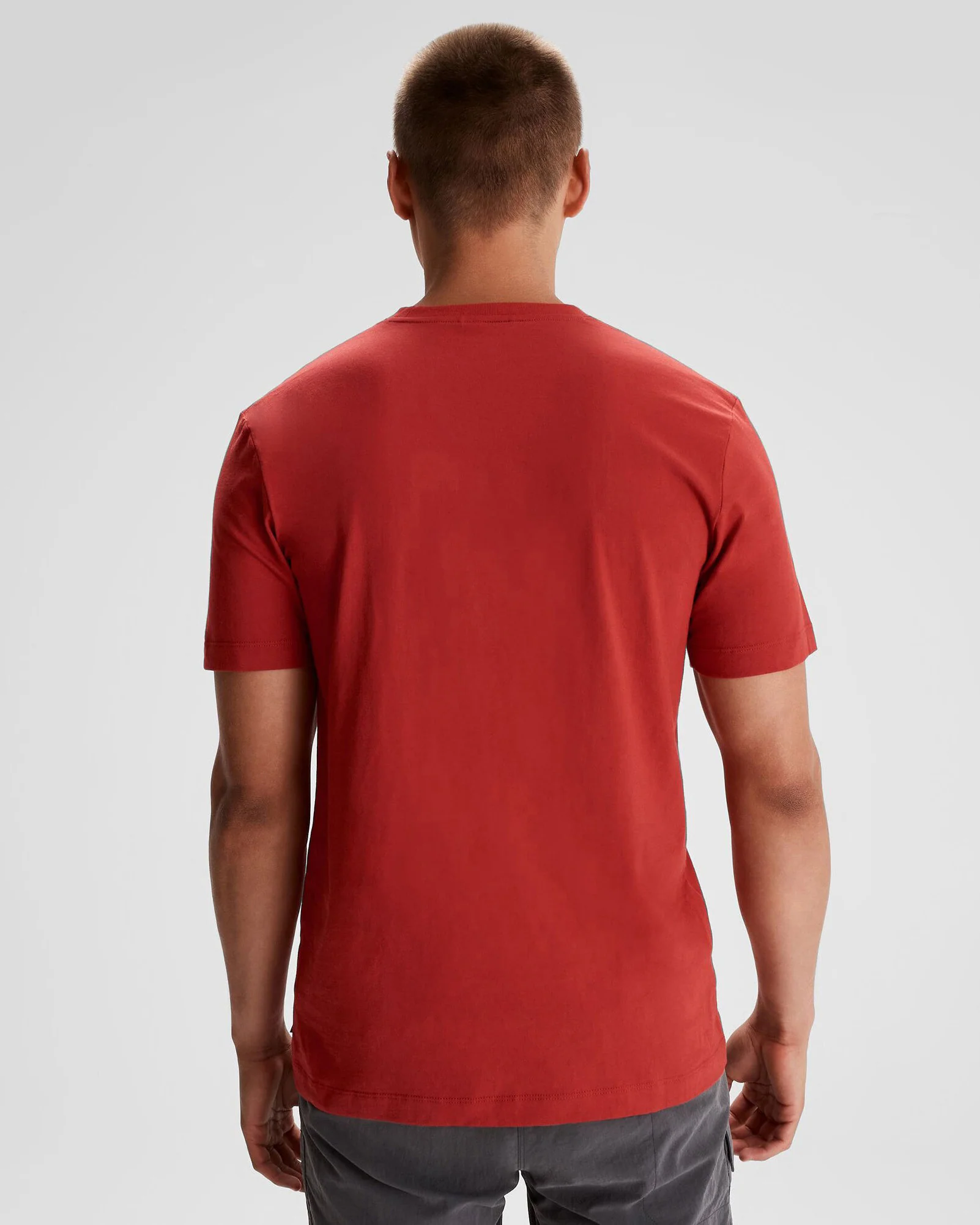 Men's Kathmandu Logo 70's Organic Cotton T-shirt - Spicy Chilli Pepper - Image 3