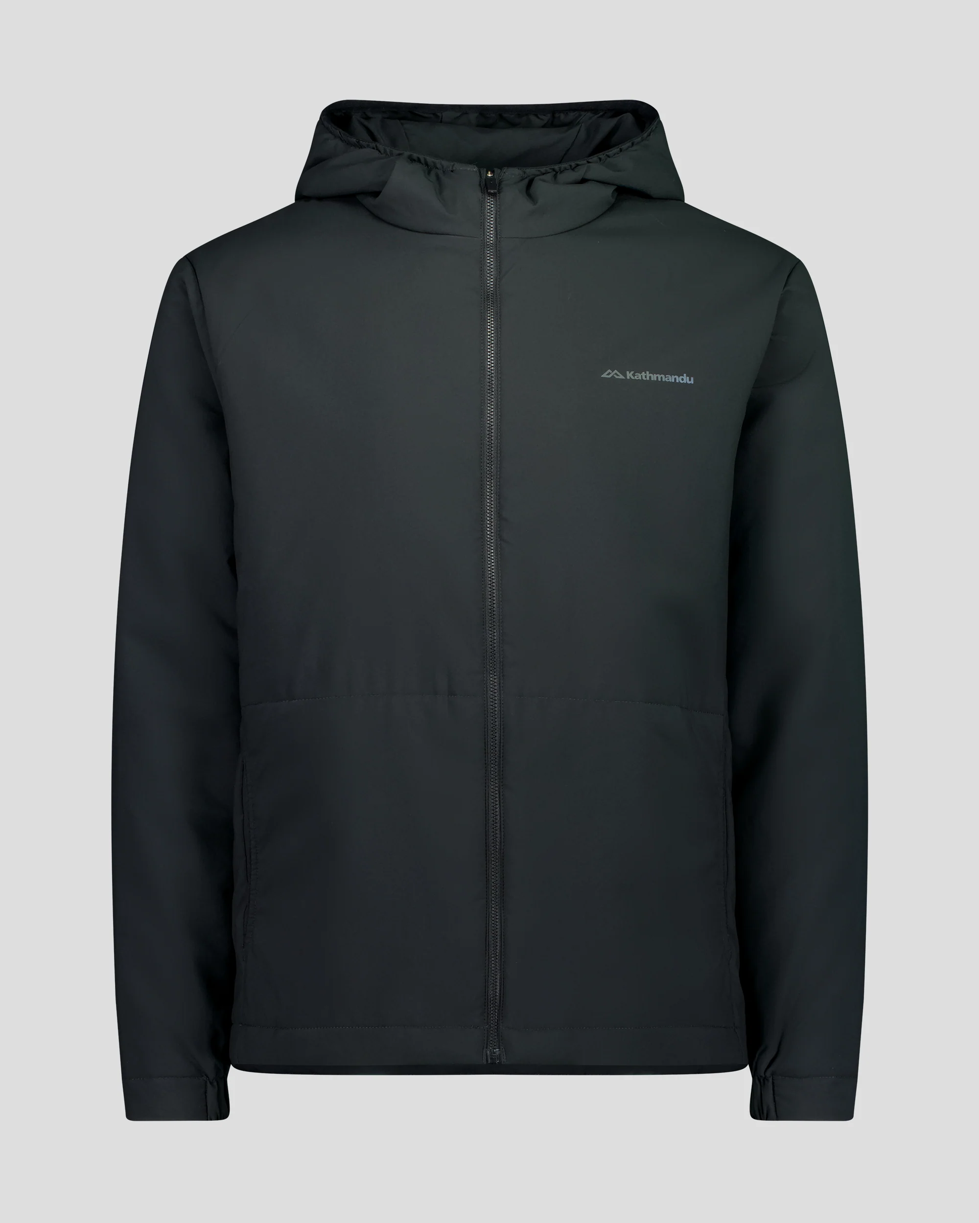 Men's Anytime LT Insulated Hooded Jacket - Black Stingray - Image 8
