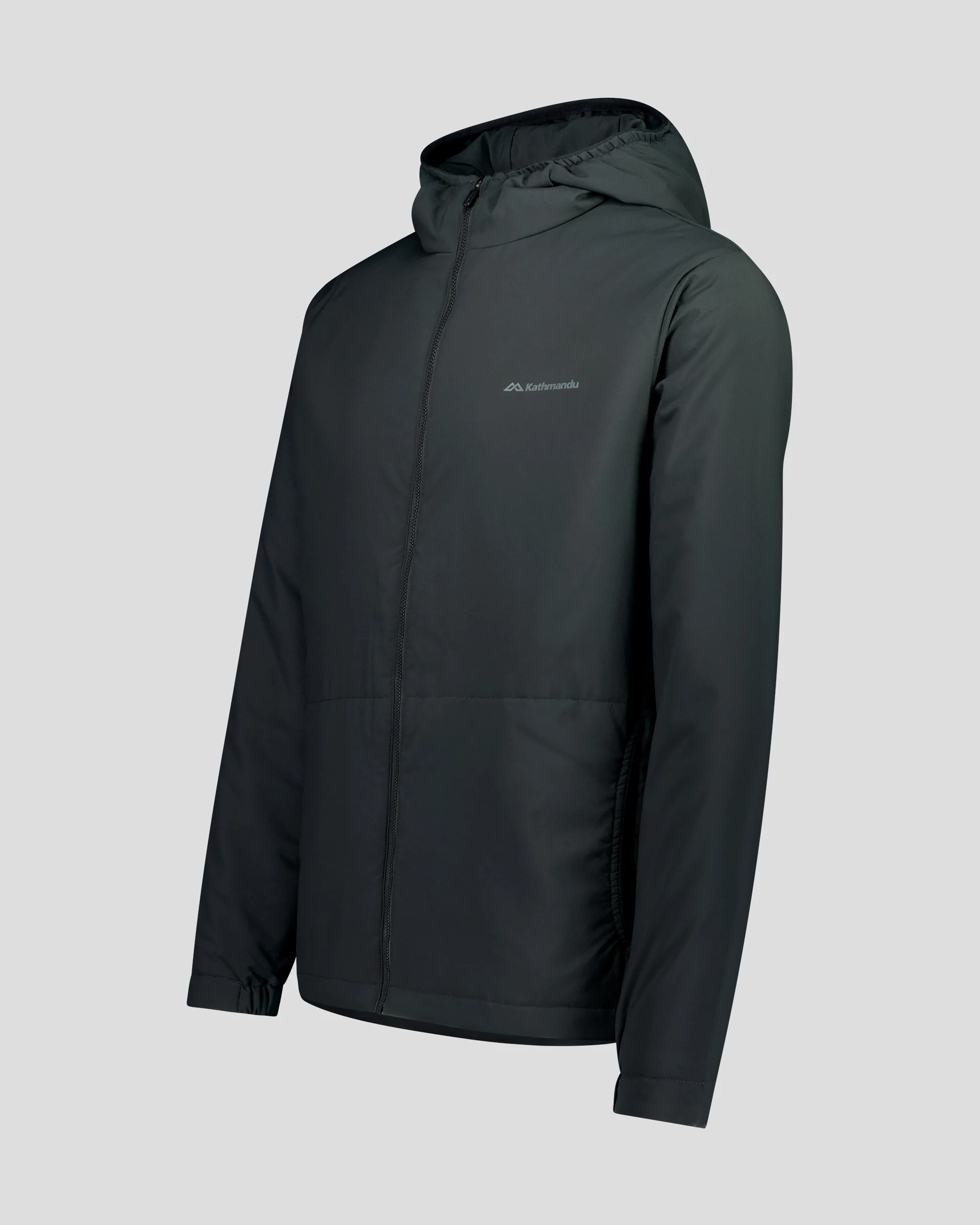Men's Anytime LT Insulated Hooded Jacket - Black Stingray - Image 9