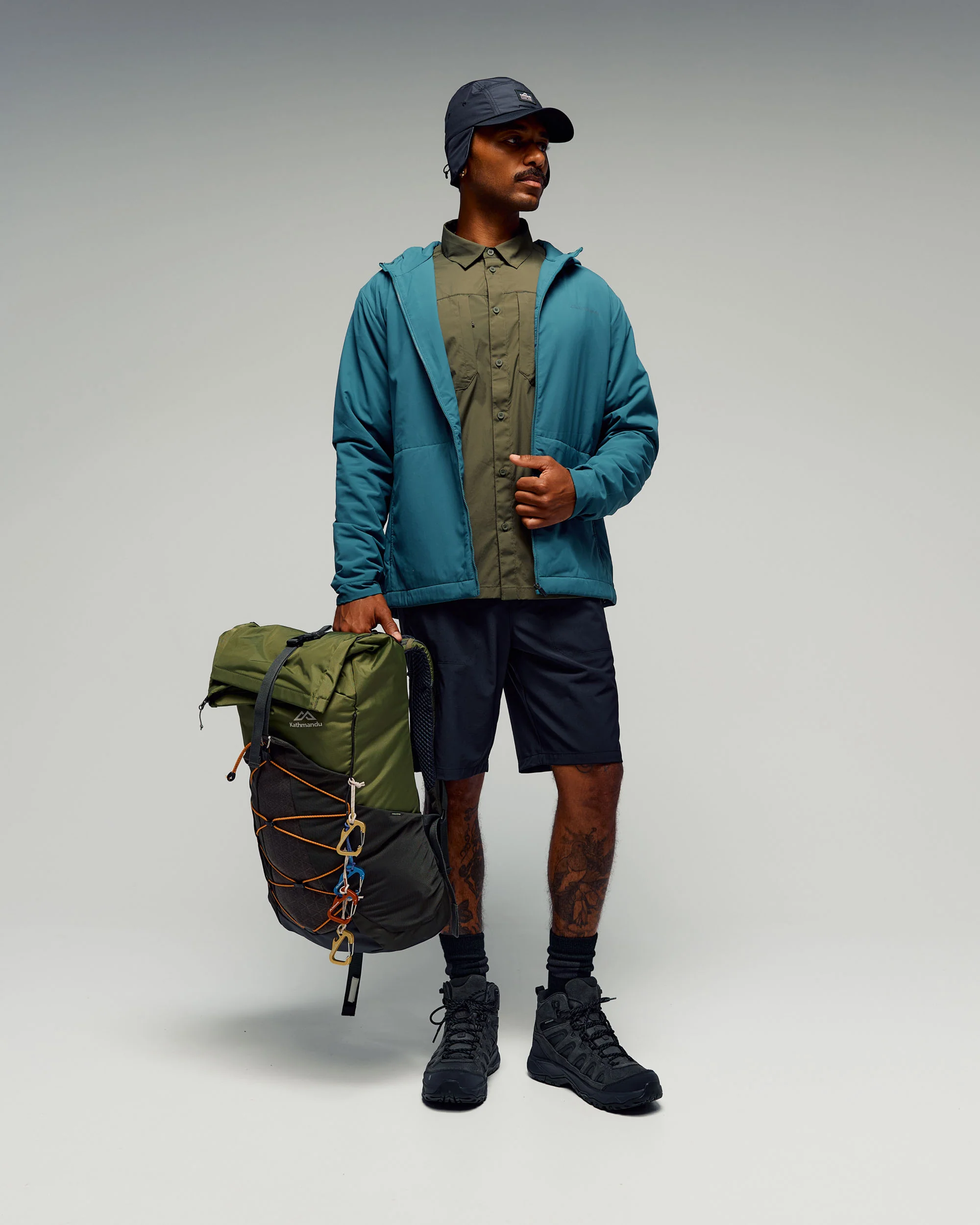 Men's Anytime LT Insulated Hooded Jacket - Ocean - Image 2