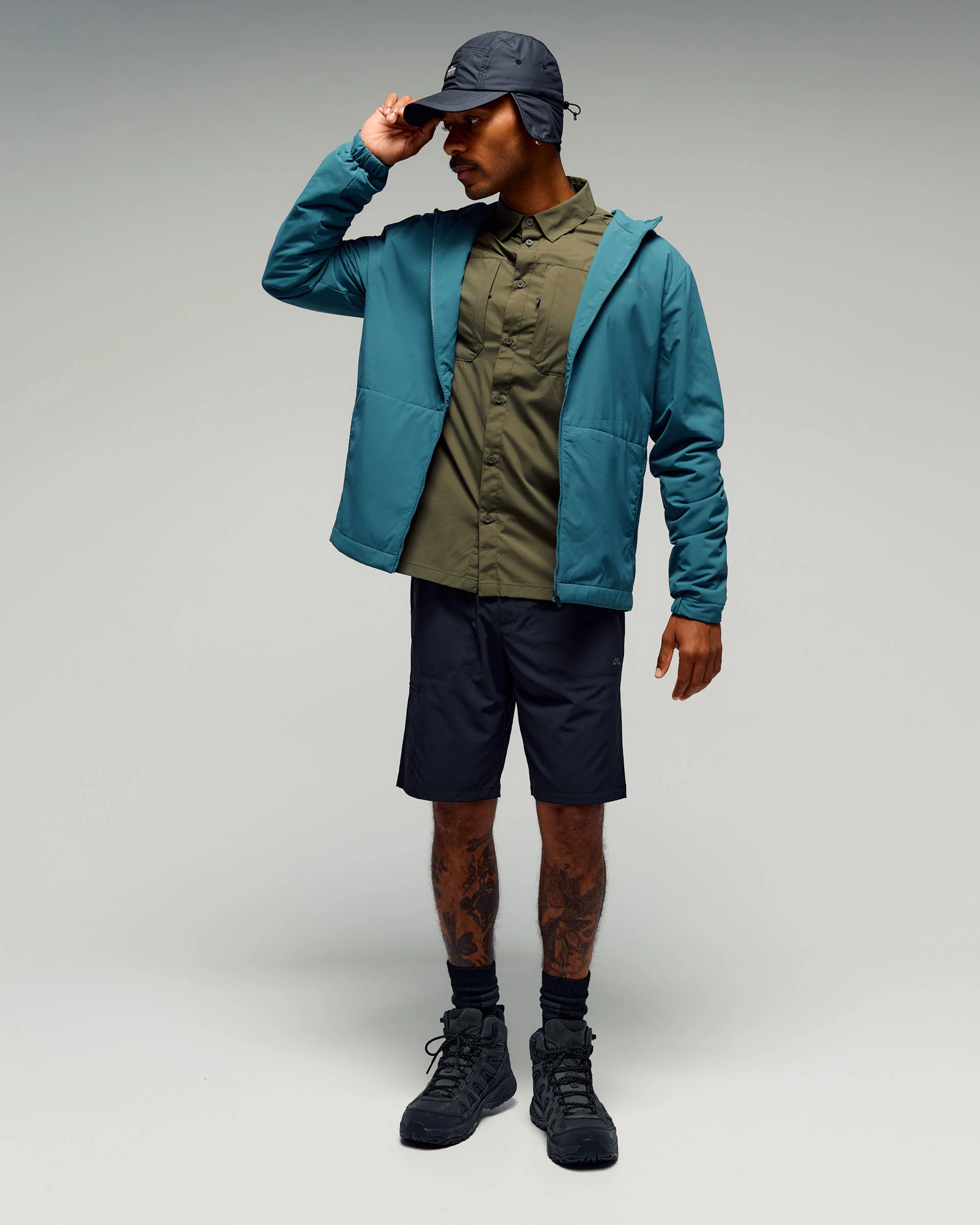Men's Anytime LT Insulated Hooded Jacket - Ocean - Image 6