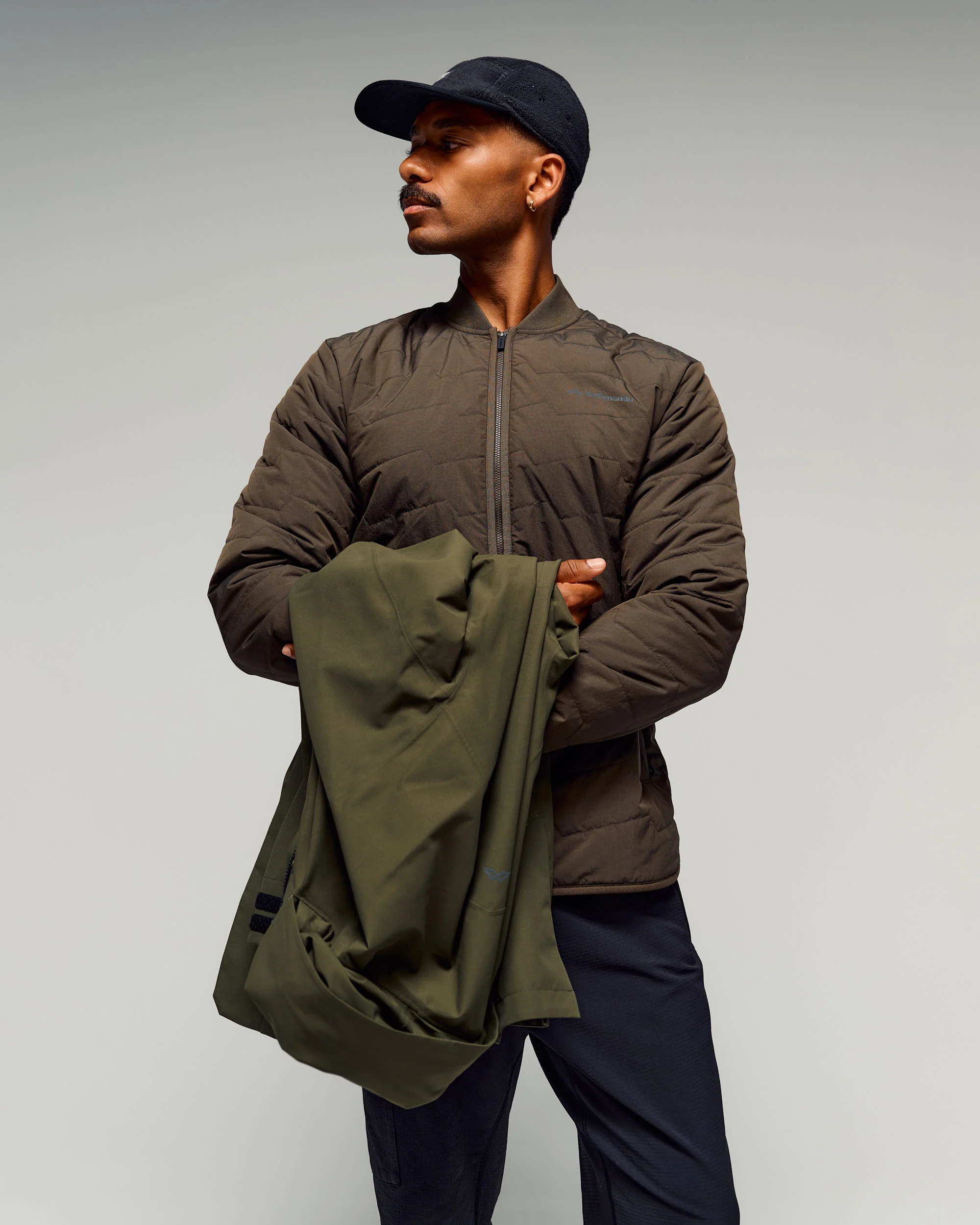 Men's Citytrek 2L Rain Insulated 3in1 Parka - Light Moss - Image 3