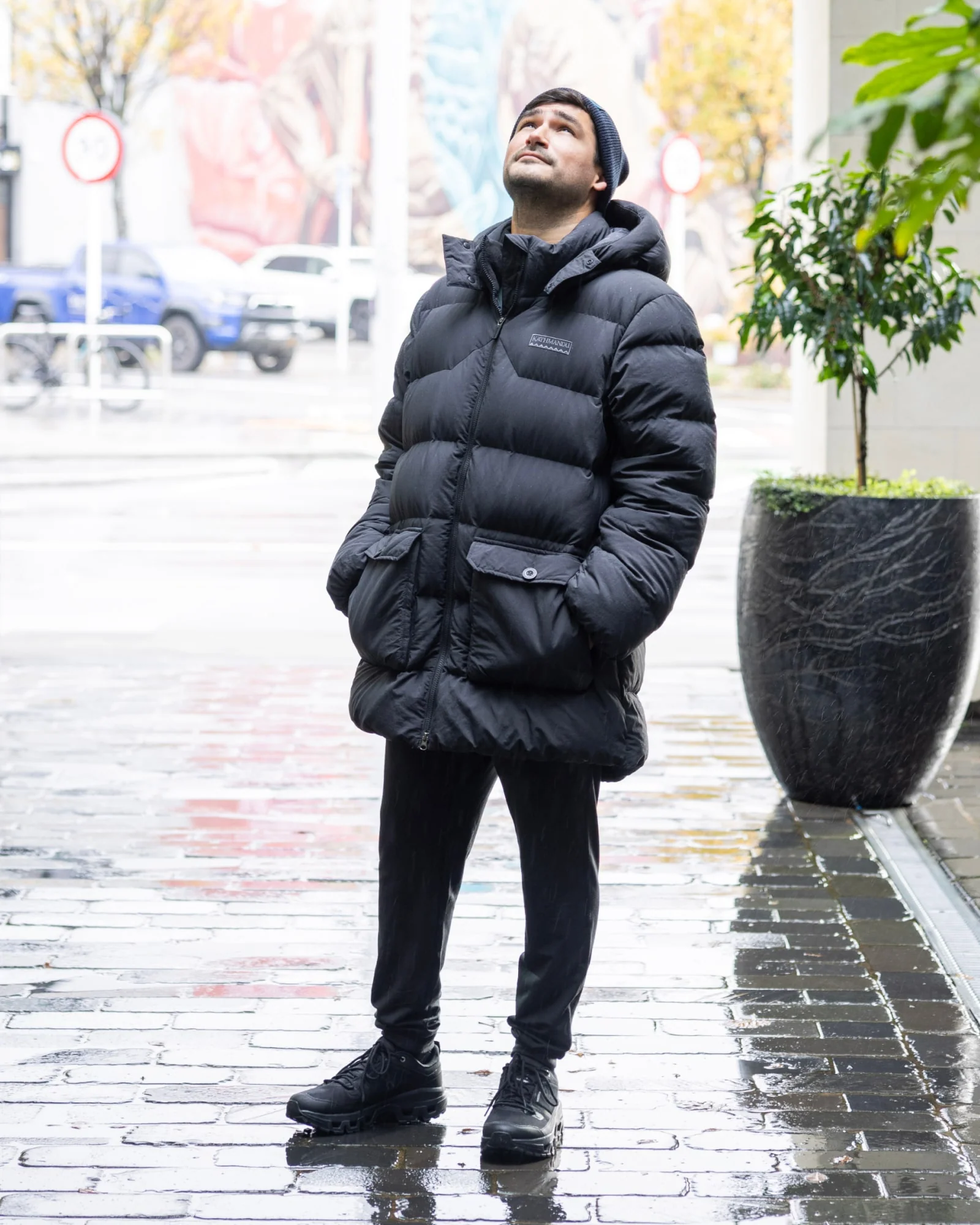Men's Epiq Down Heritage Parka Jacket - Pure Navy