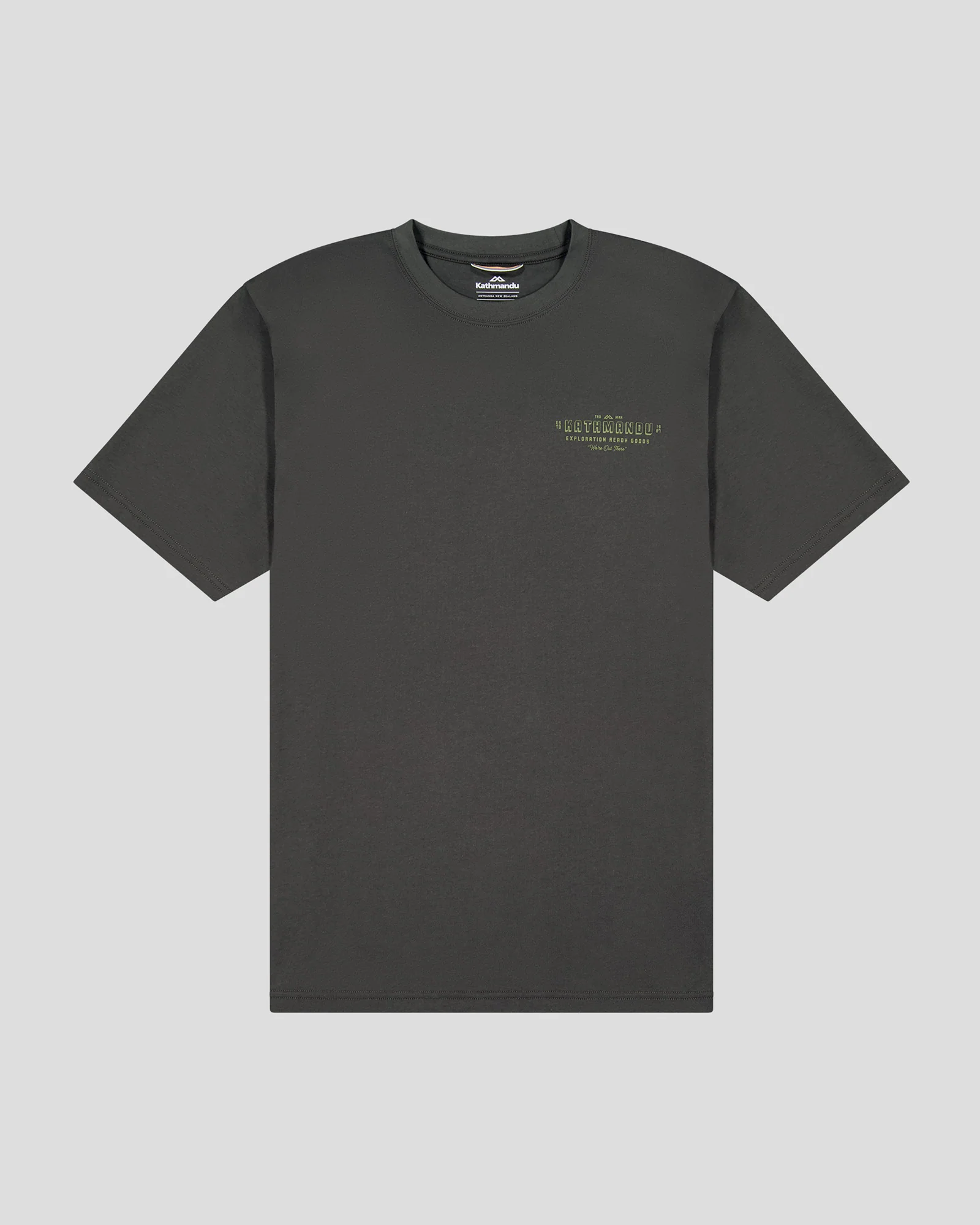 Men's Exploration Organic Cotton T-shirt - Dark Moss - Image 4