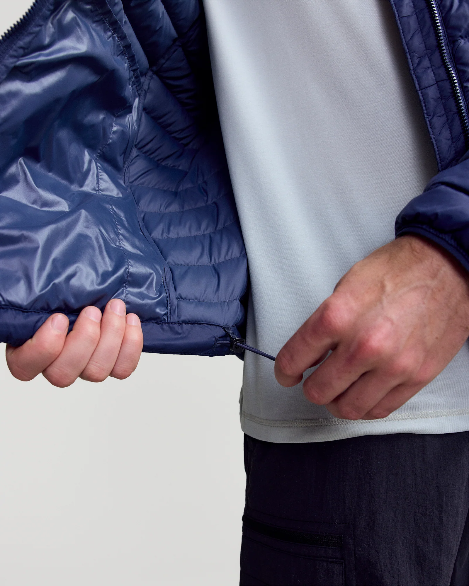 Men's Heli Down Hooded Jacket 3.0 - Pure Navy - Image 5