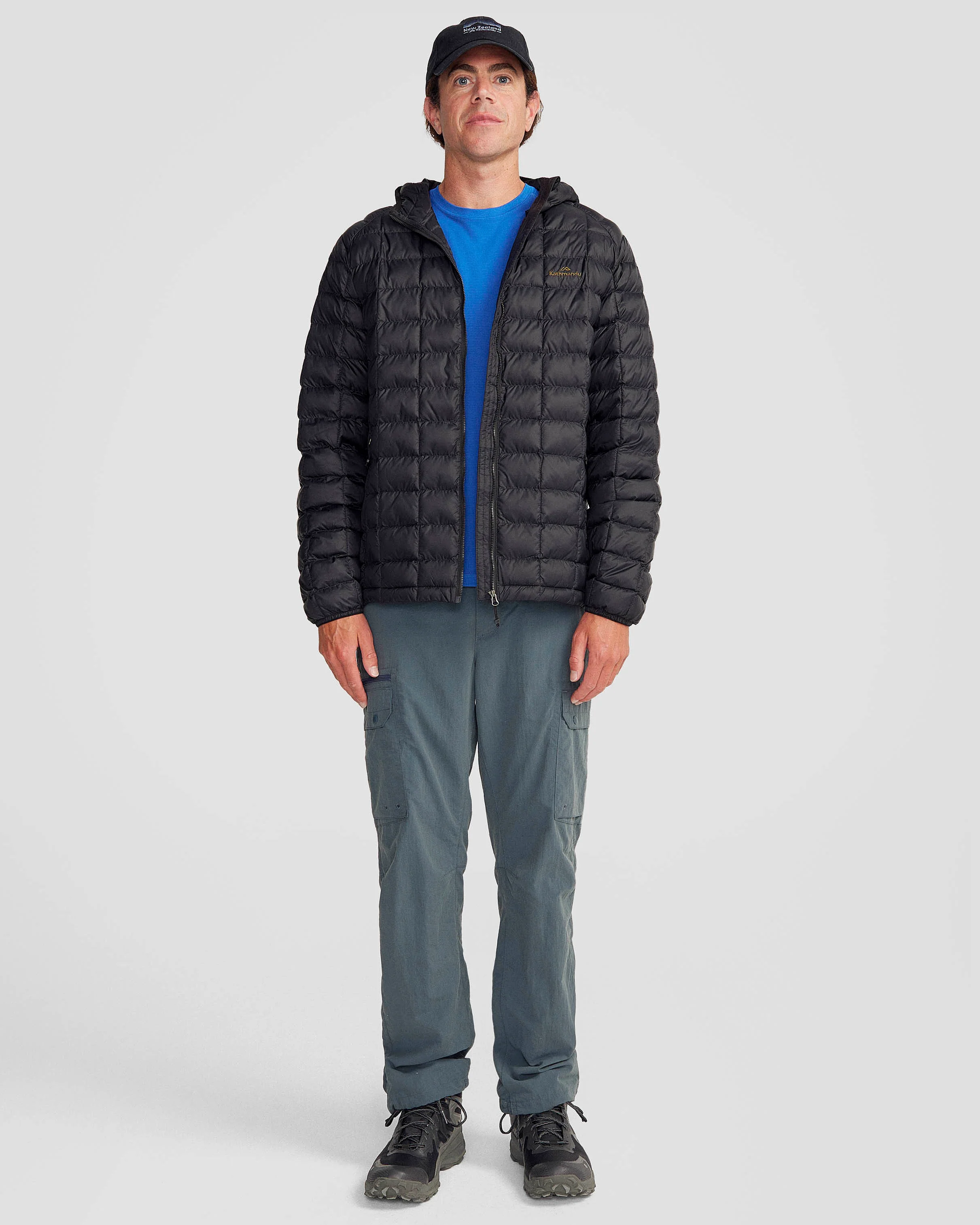 Men's Heli Insulated Hooded Jacket - Black Stingray - Image 2