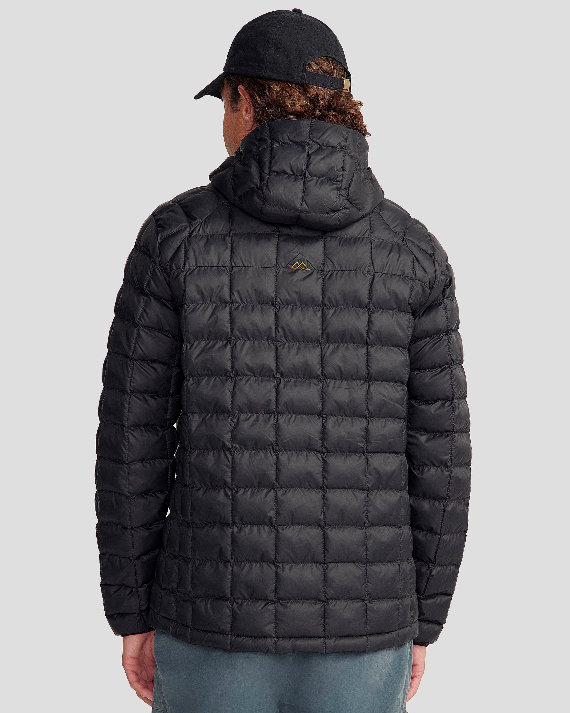 Men's Heli Insulated Hooded Jacket - Black Stingray - Image 4
