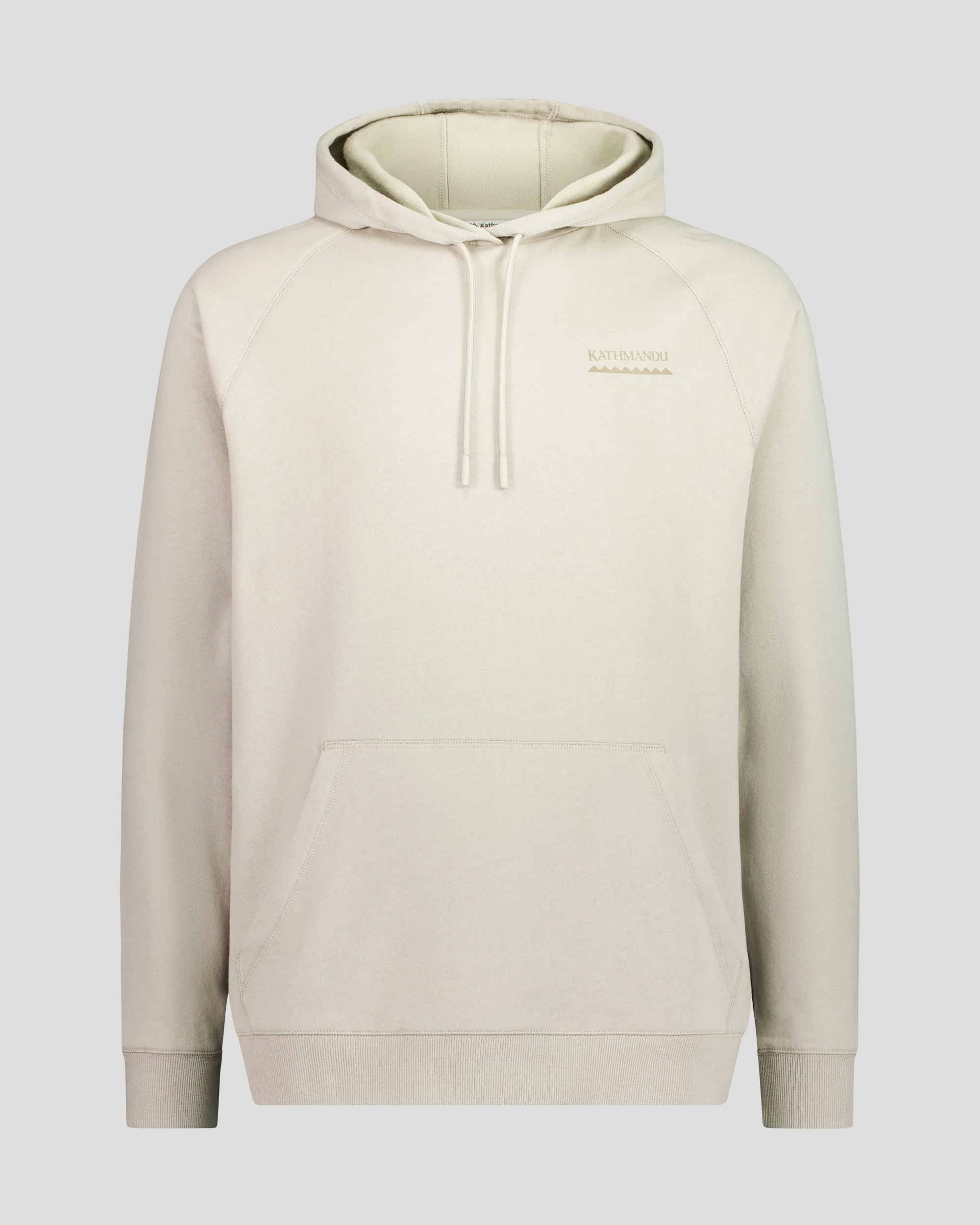 Men's Heritage Logo Brushed Hoodie - Light Hike