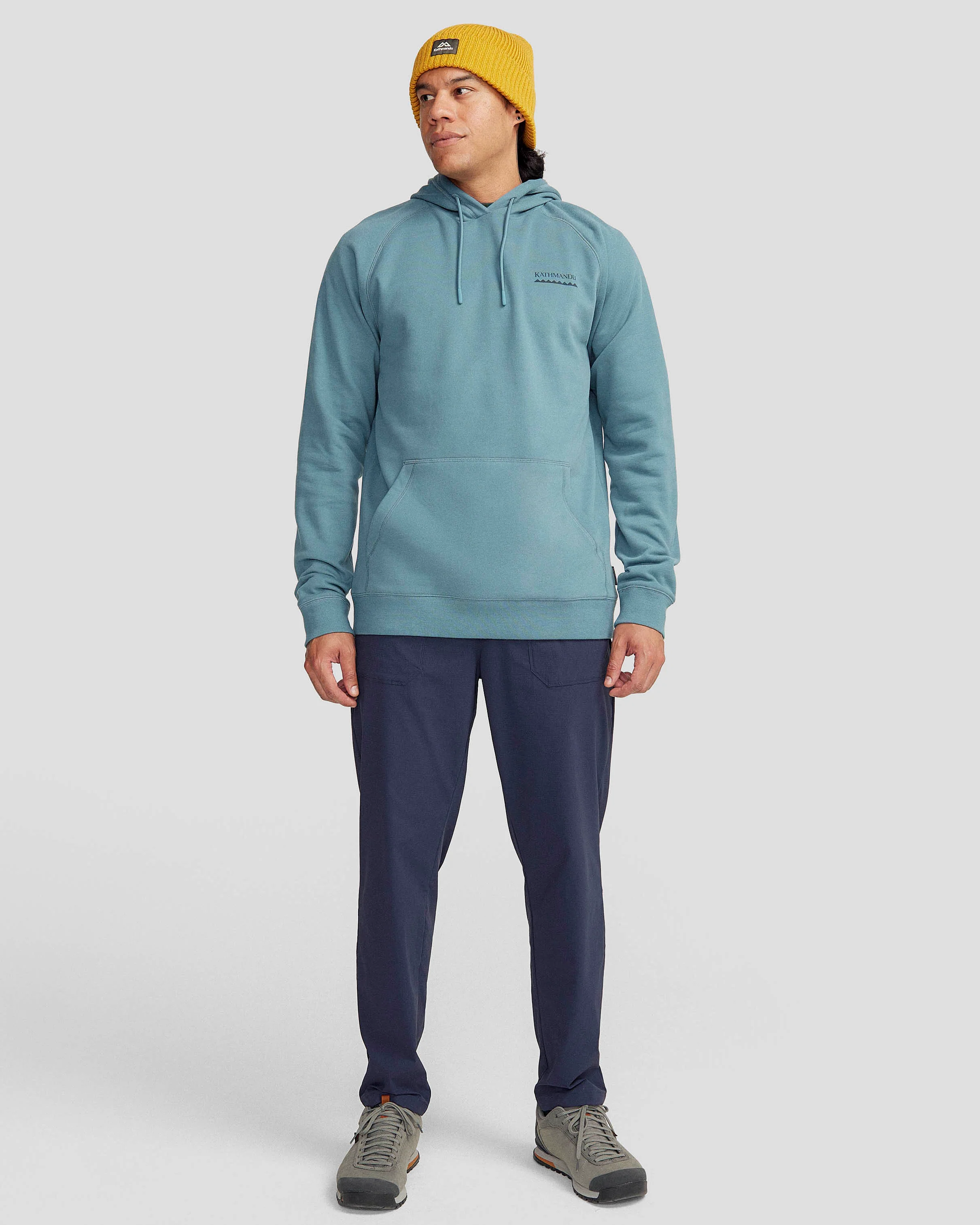Men's Heritage Hoodie - Washed Blue - Image 2