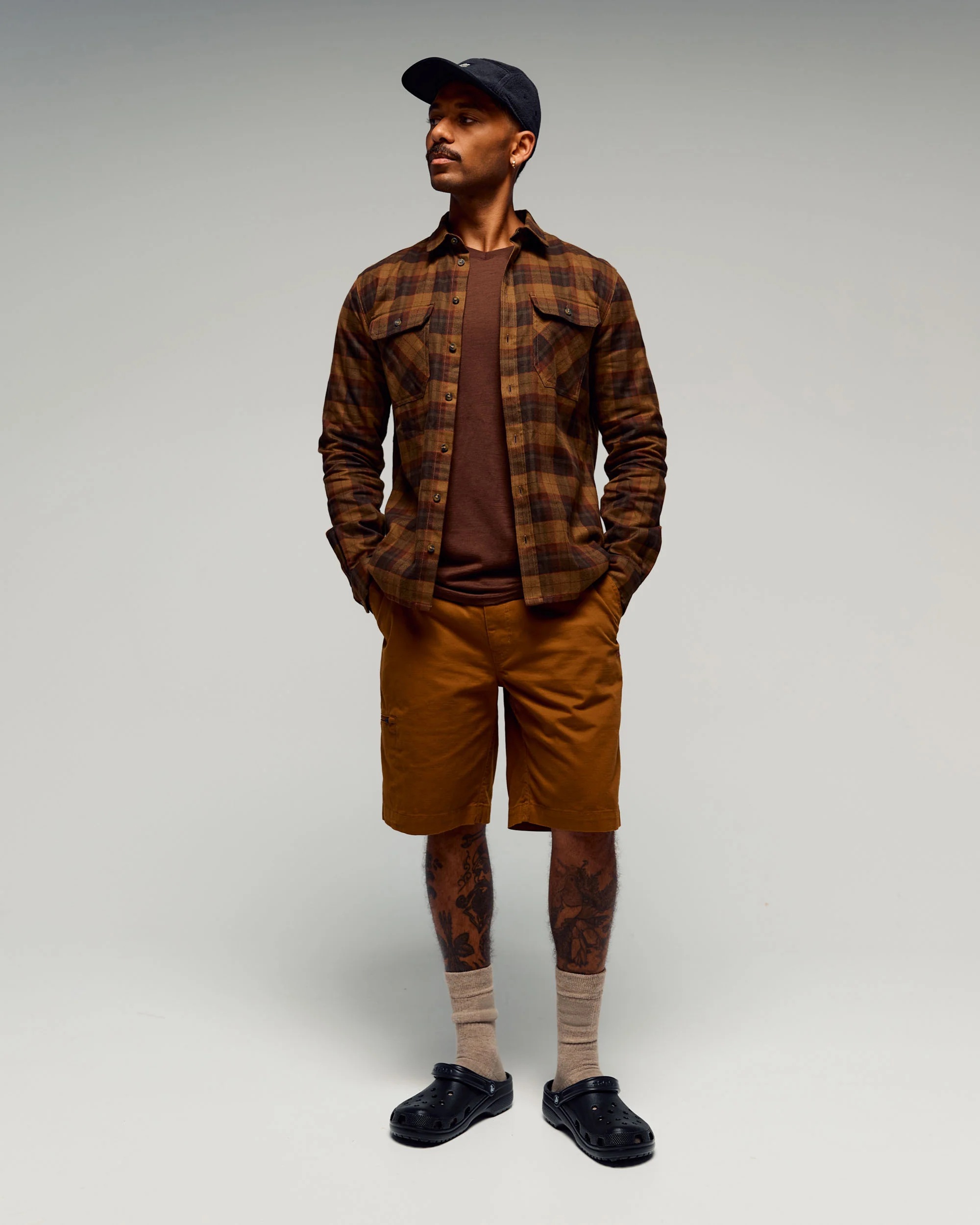 Men's Retreat Carrillon Long Sleeve Shirt - Liquer Plaid - Image 2