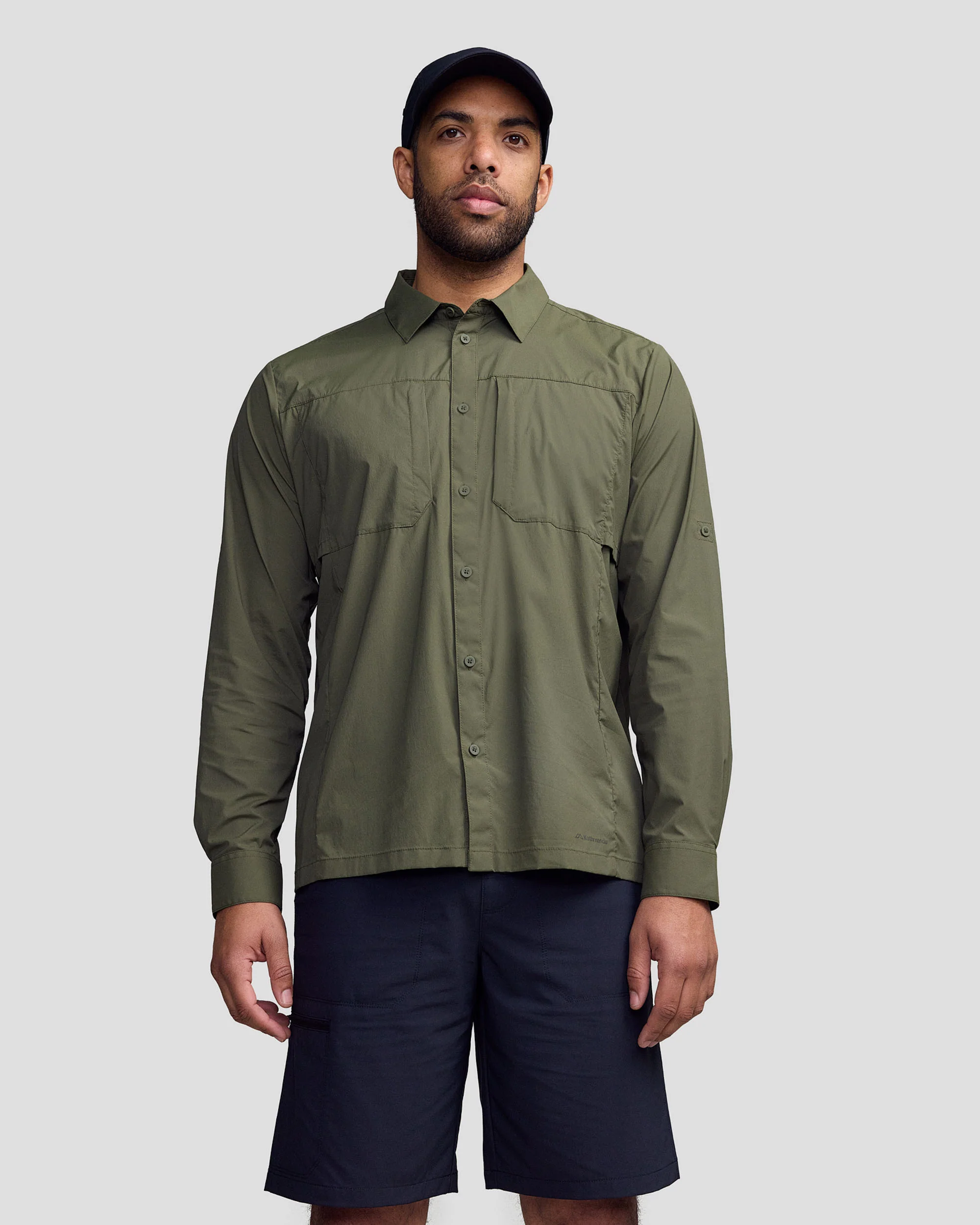 Men’s Ridge UPF Long Sleeve Shirt - Light Moss