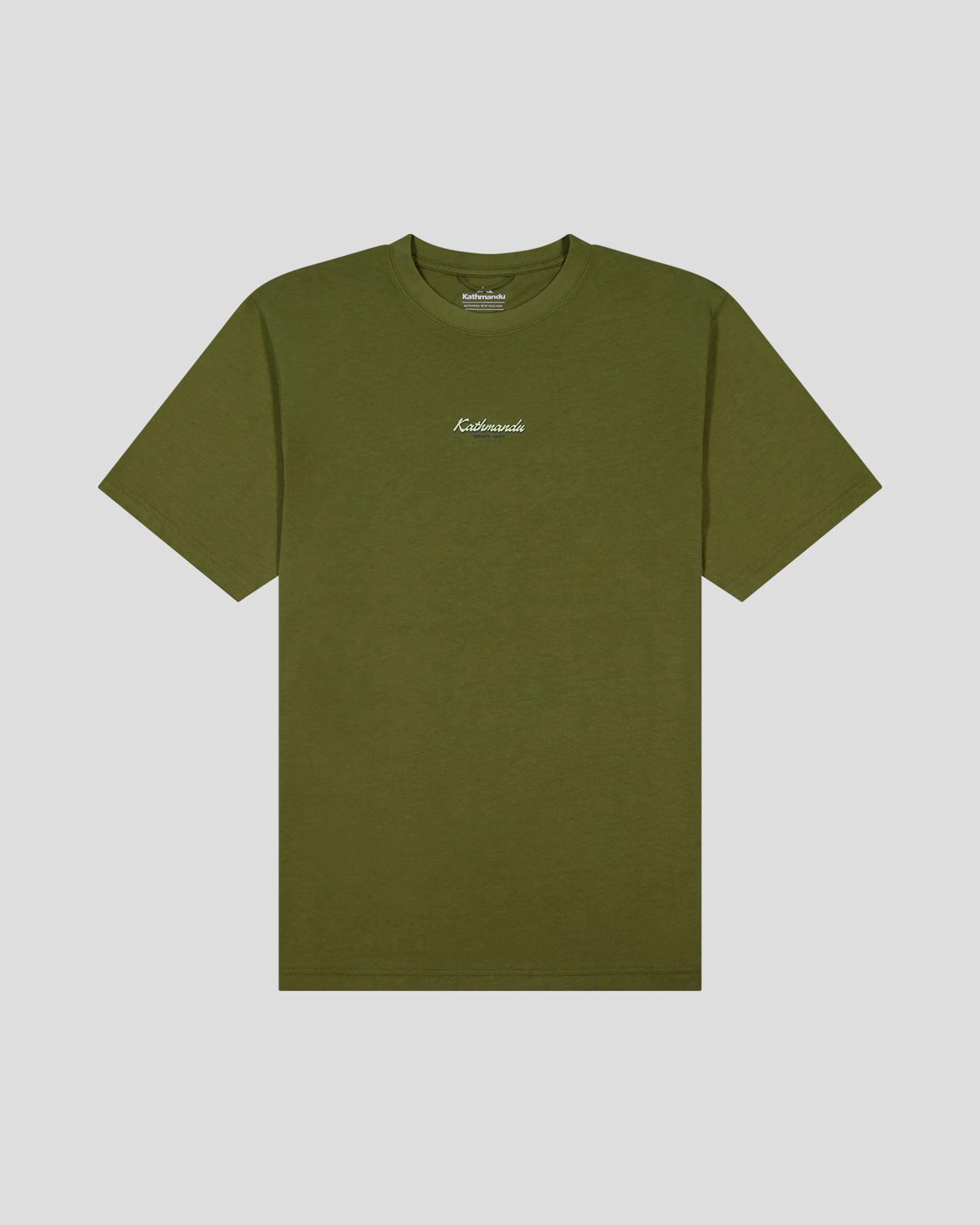 Men’s River Organic Cotton T-shirt - Dark Fern - Image 7