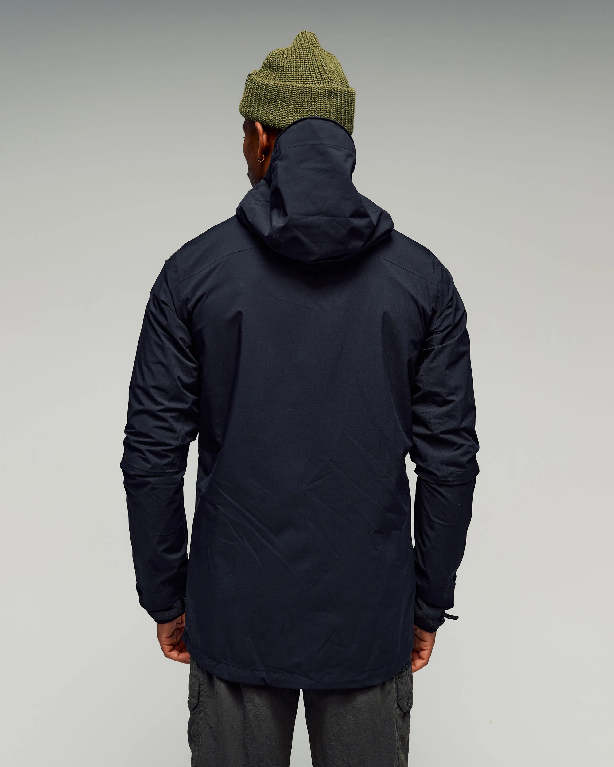 Men's Trailhead 3in1 Rain Hooded Jacket - Black Stingray - Image 3