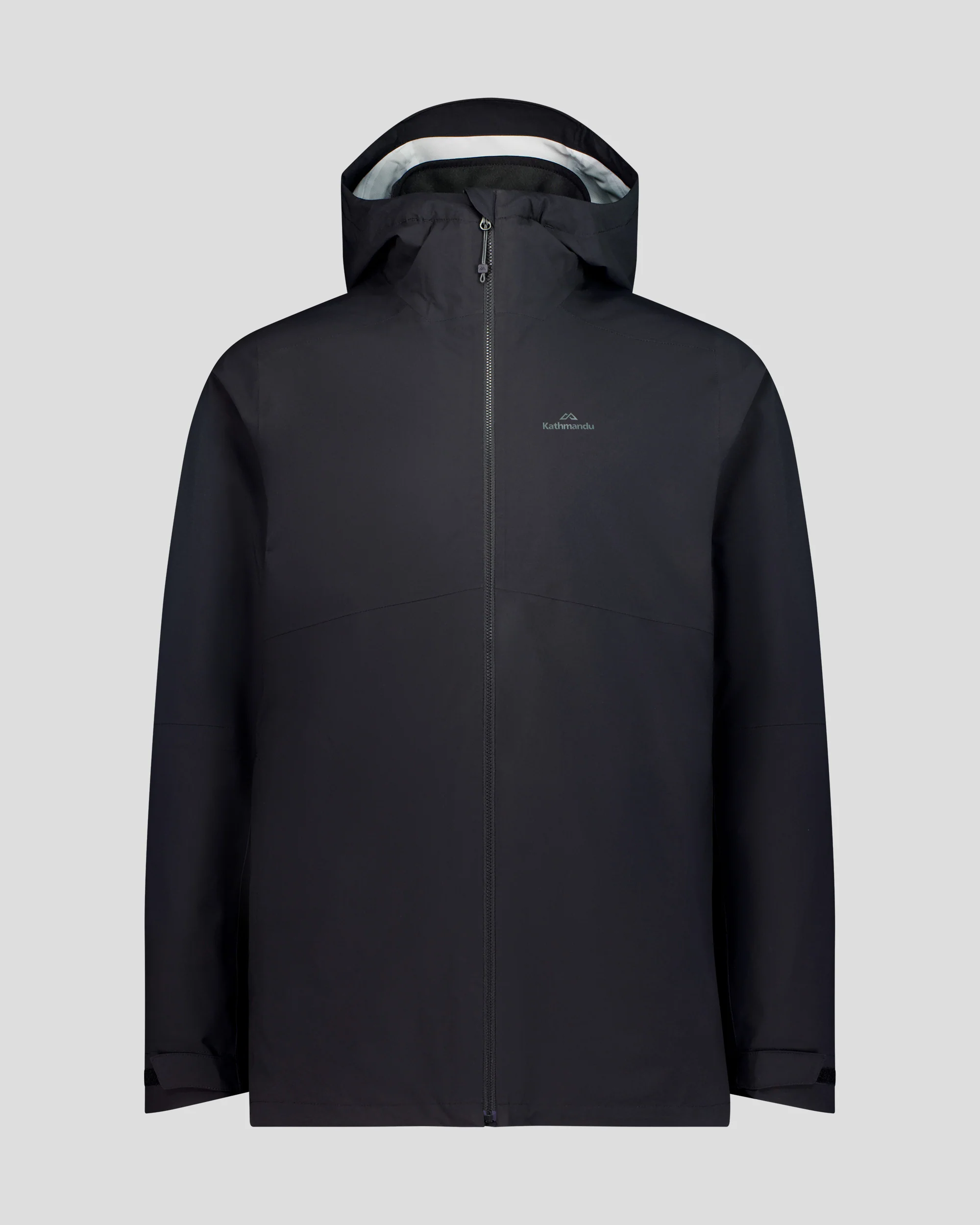 Men's Trailhead 3in1 Rain Hooded Jacket - Black Stingray - Image 7