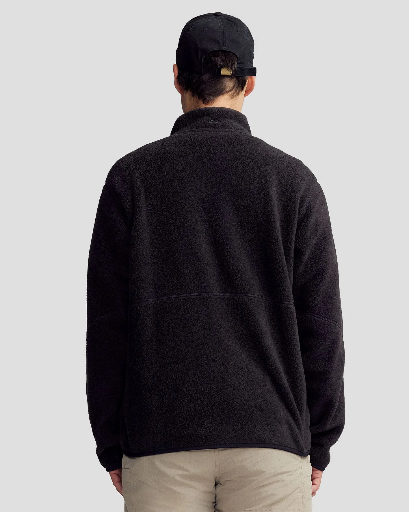 Men's Trailhead Fleece Jacket - Black Stingray - Image 4