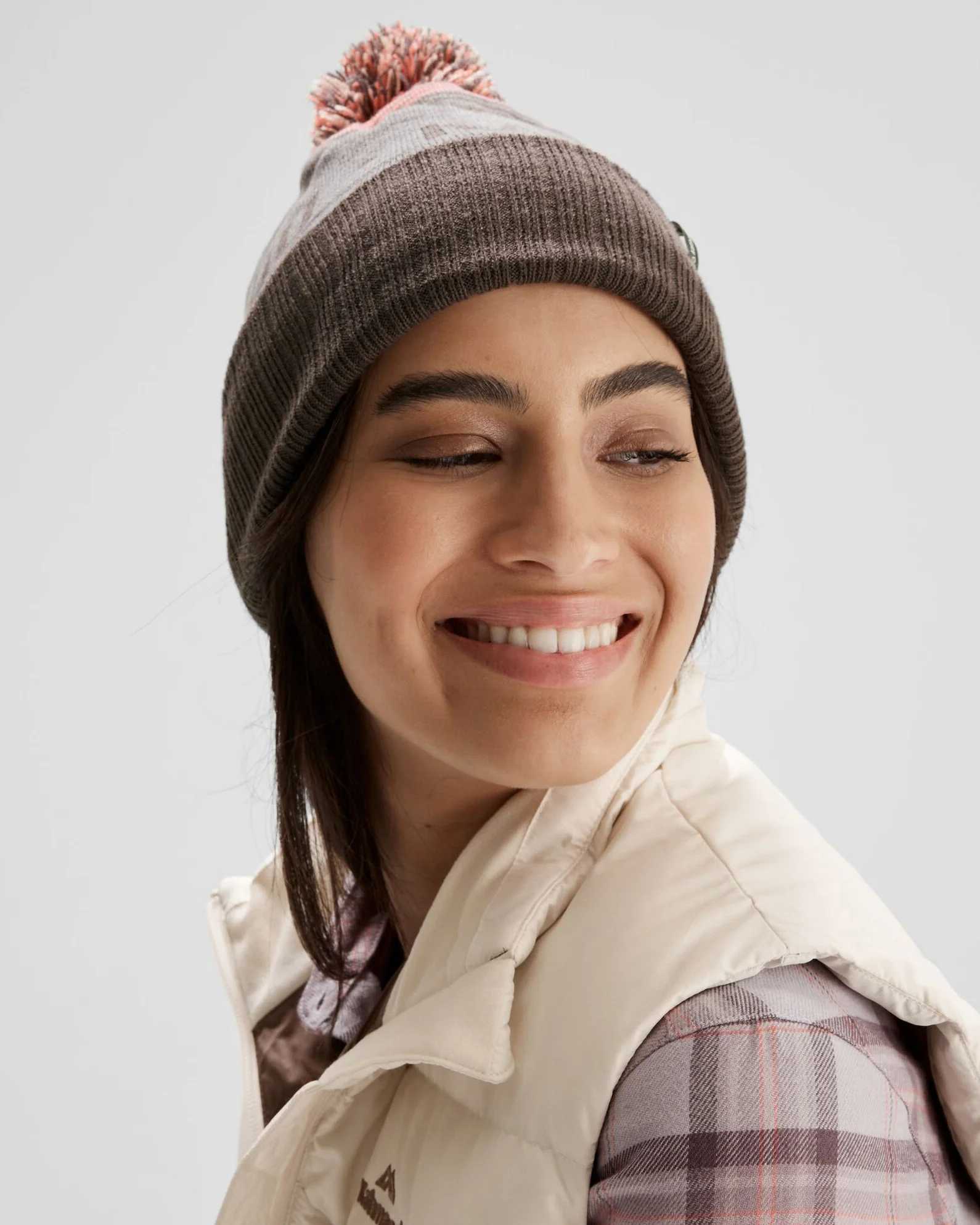 MTN Skies Pompom Beanie - Light/Dark Quartz/Fruity/Zen - Image 2