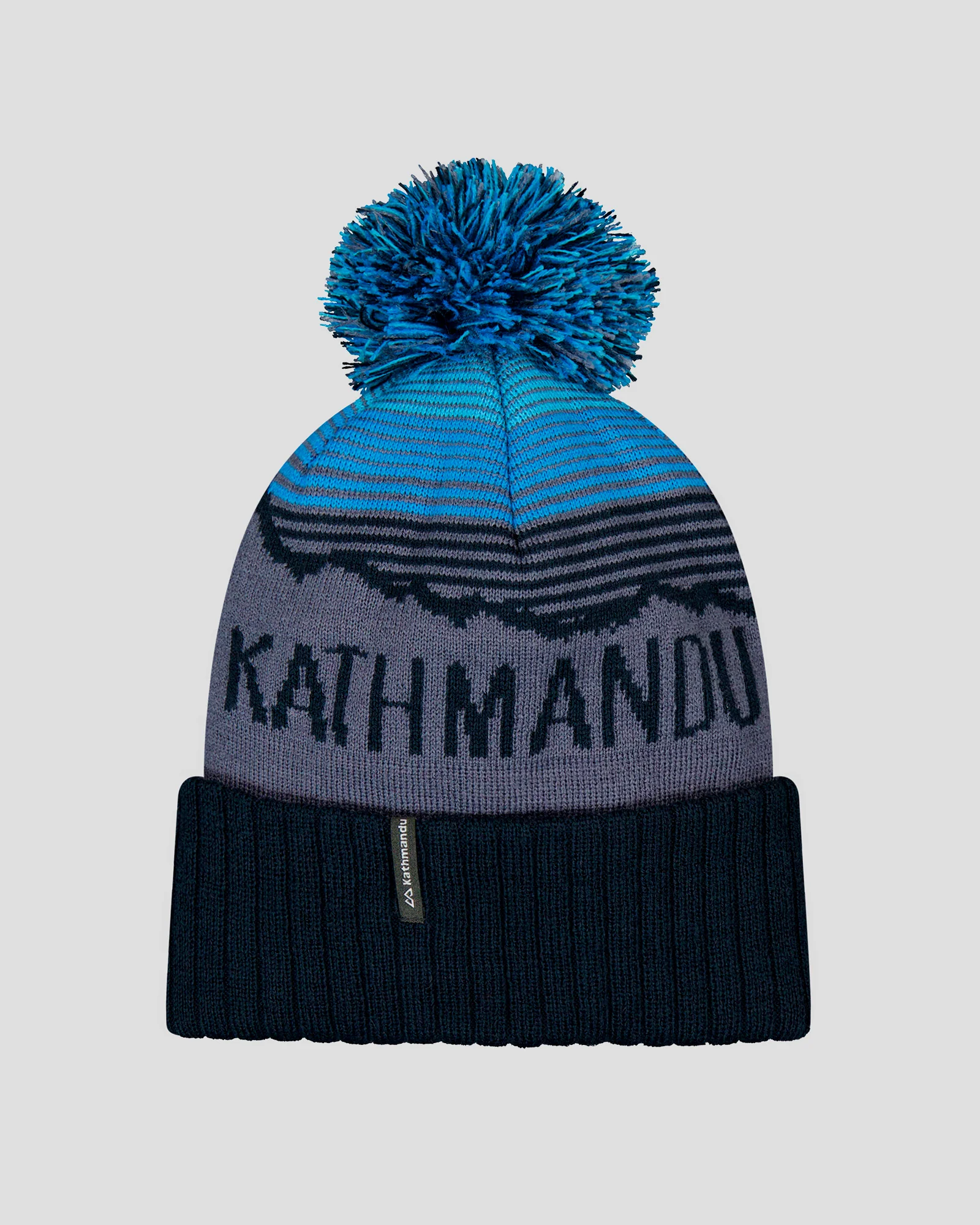 MTN Skies Pompom Beanie - Navy Sea