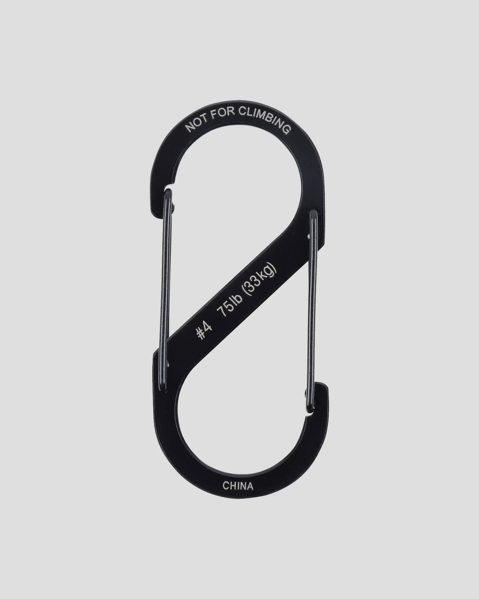 Nite Ize S-Biner® Dual Carabiner Stainless Steel #4 - Black - Image 2