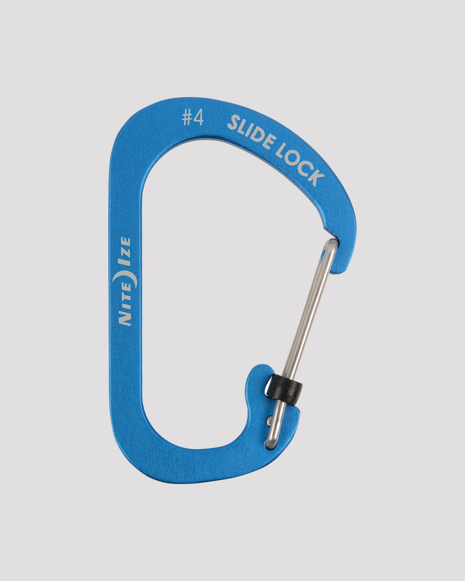 Nite Ize SlideLock Carabiner Aluminium #4 - Blue