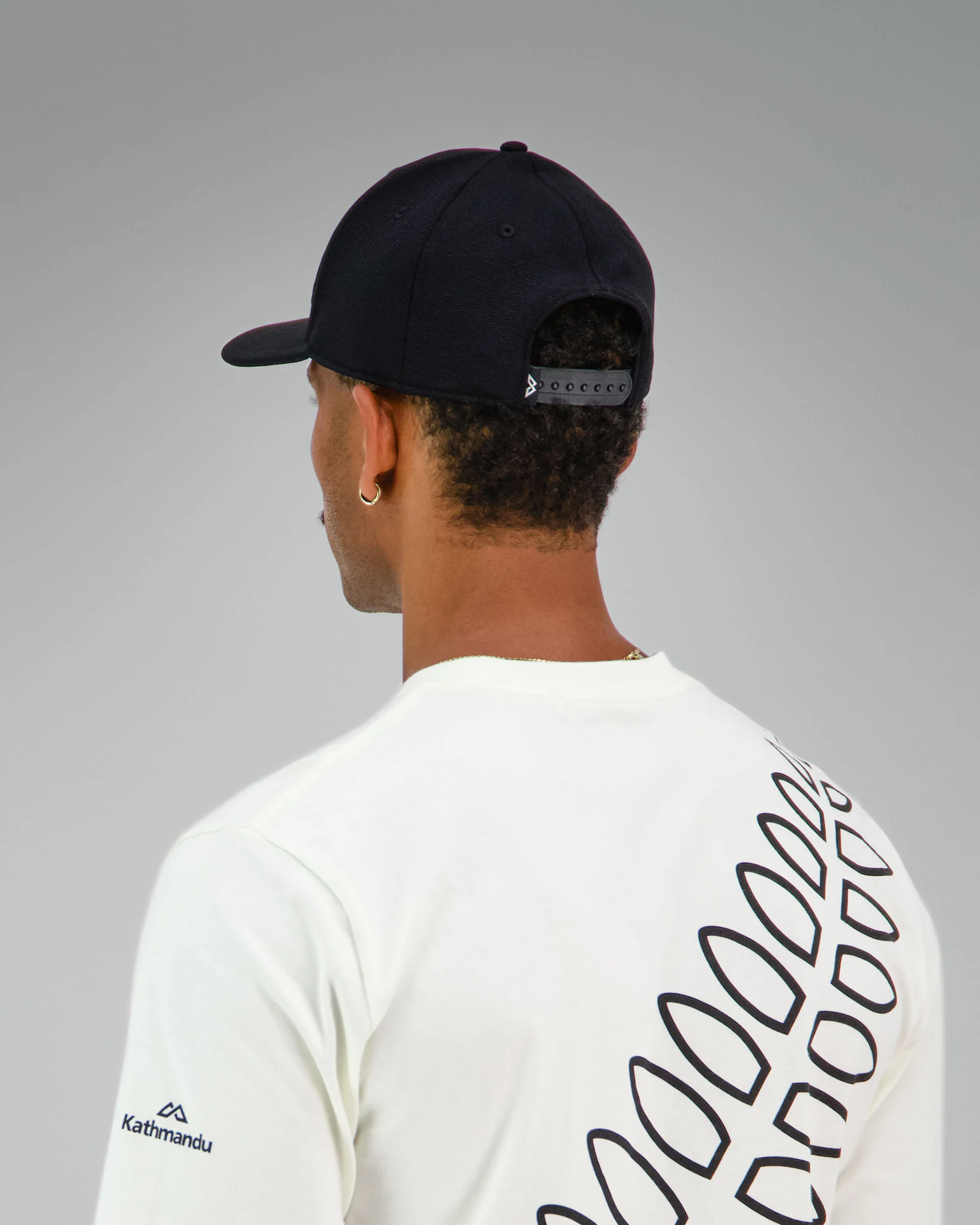 Icon Cap - SPT Black | New Zealand Team Supporters Collection - Image 2