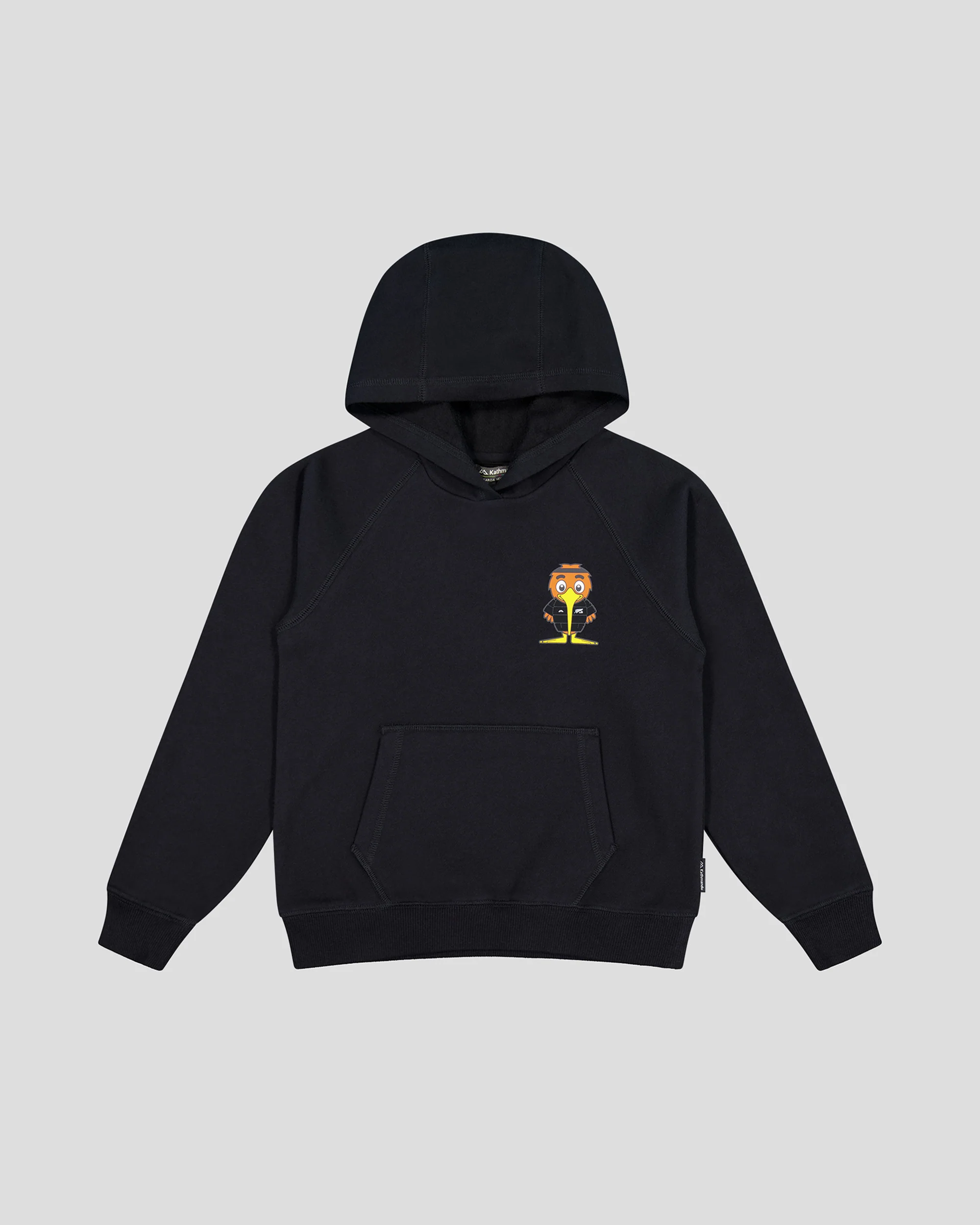 Kids Heritage Logo Hoodie - SPT Black | New Zealand Team Supporters Collection