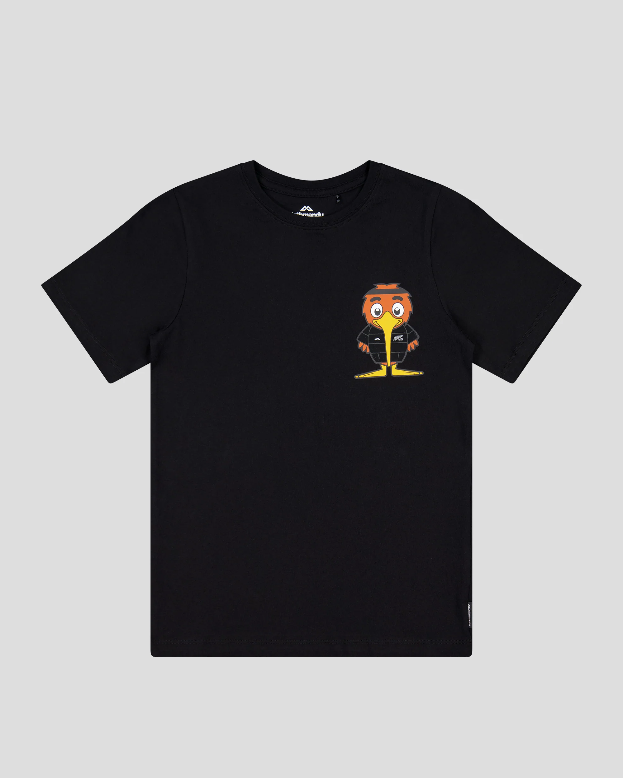 Kids Heritage Organic Cotton T-Shirt - SPT Black | New Zealand Team Supporters Collection