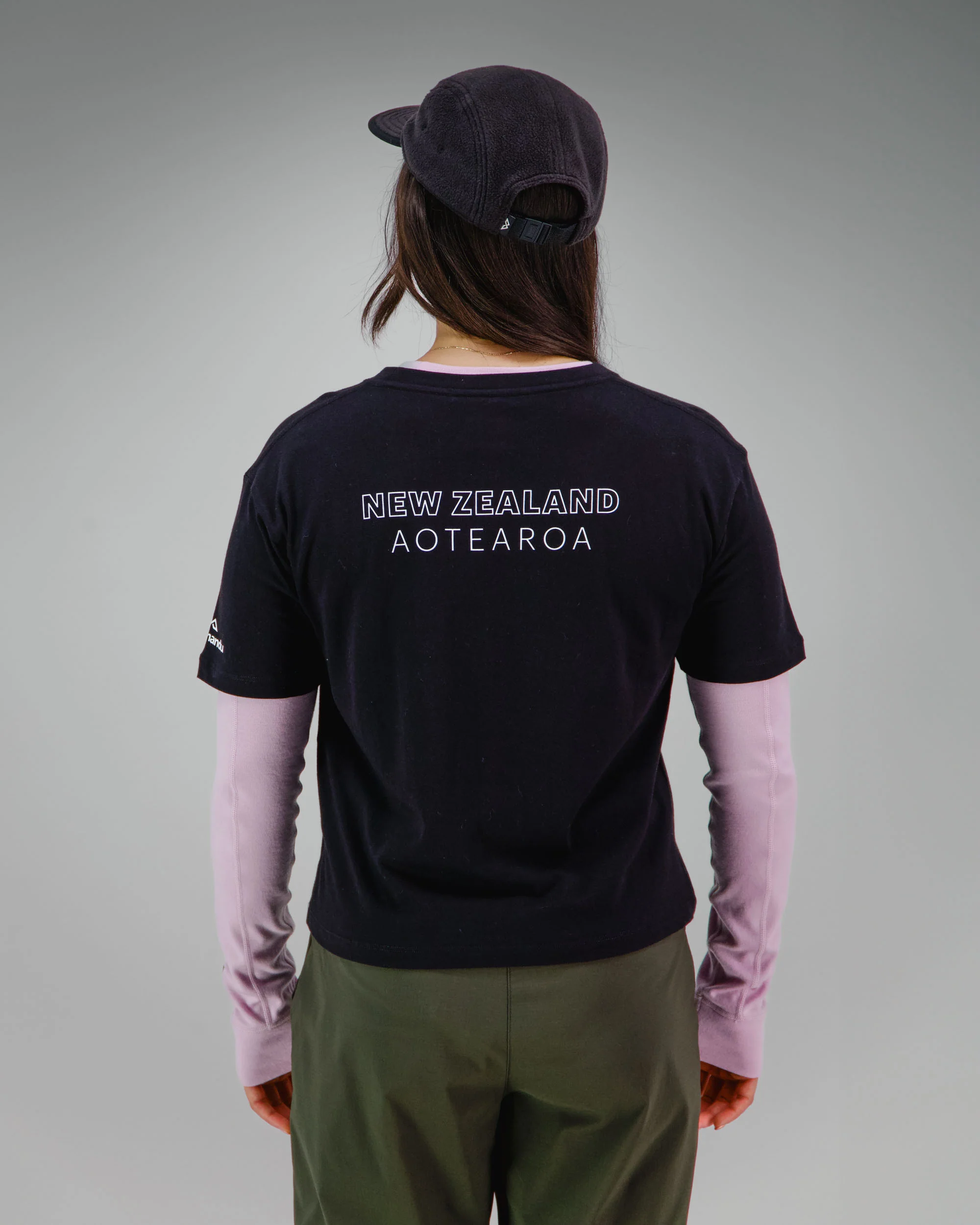 Women's Relaxed T-Shirt - Black Replica | New Zealand Team Replica Collection - Image 5