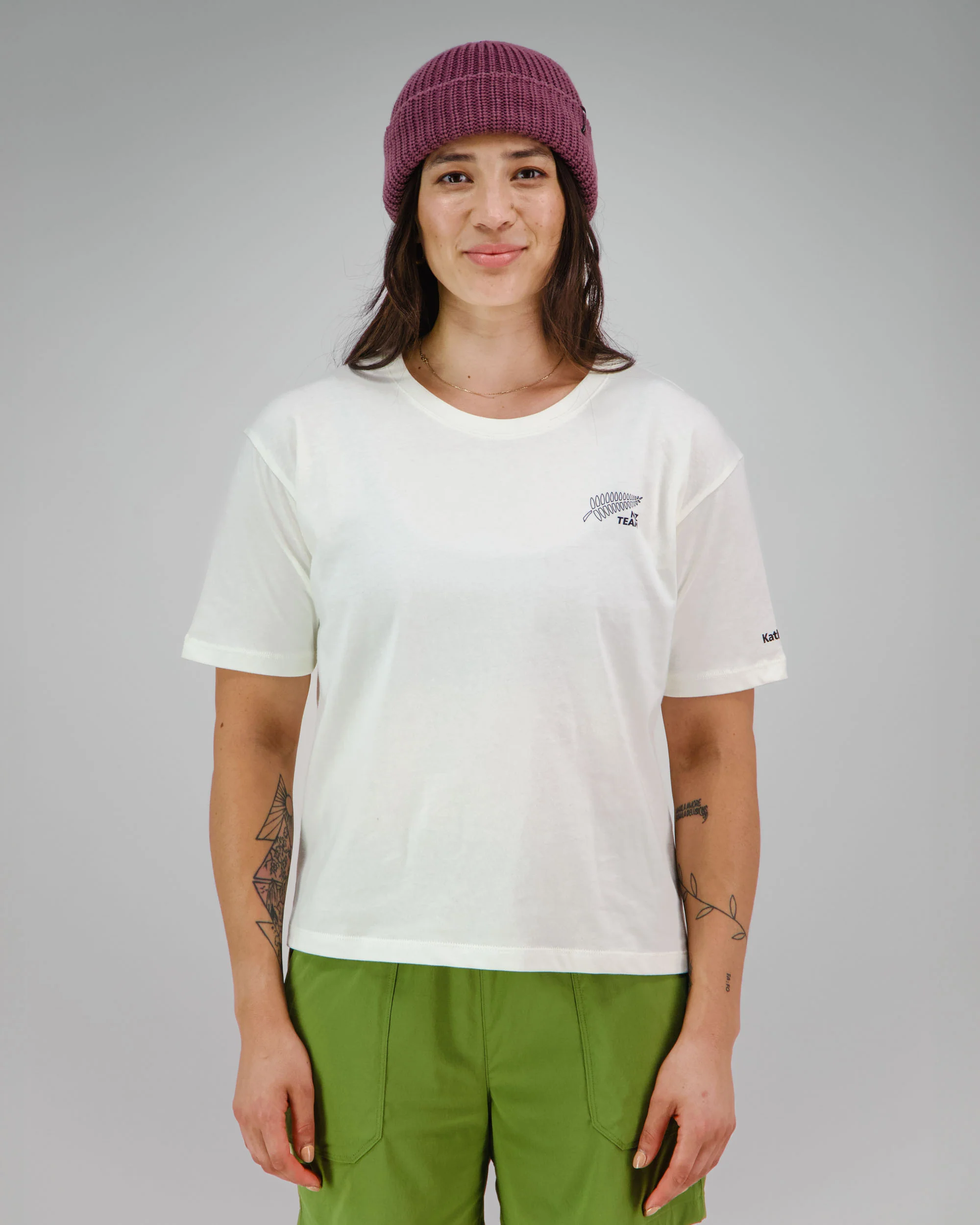 Women's Relaxed T-Shirt - SPT Natural | New Zealand Team Supporters Collection