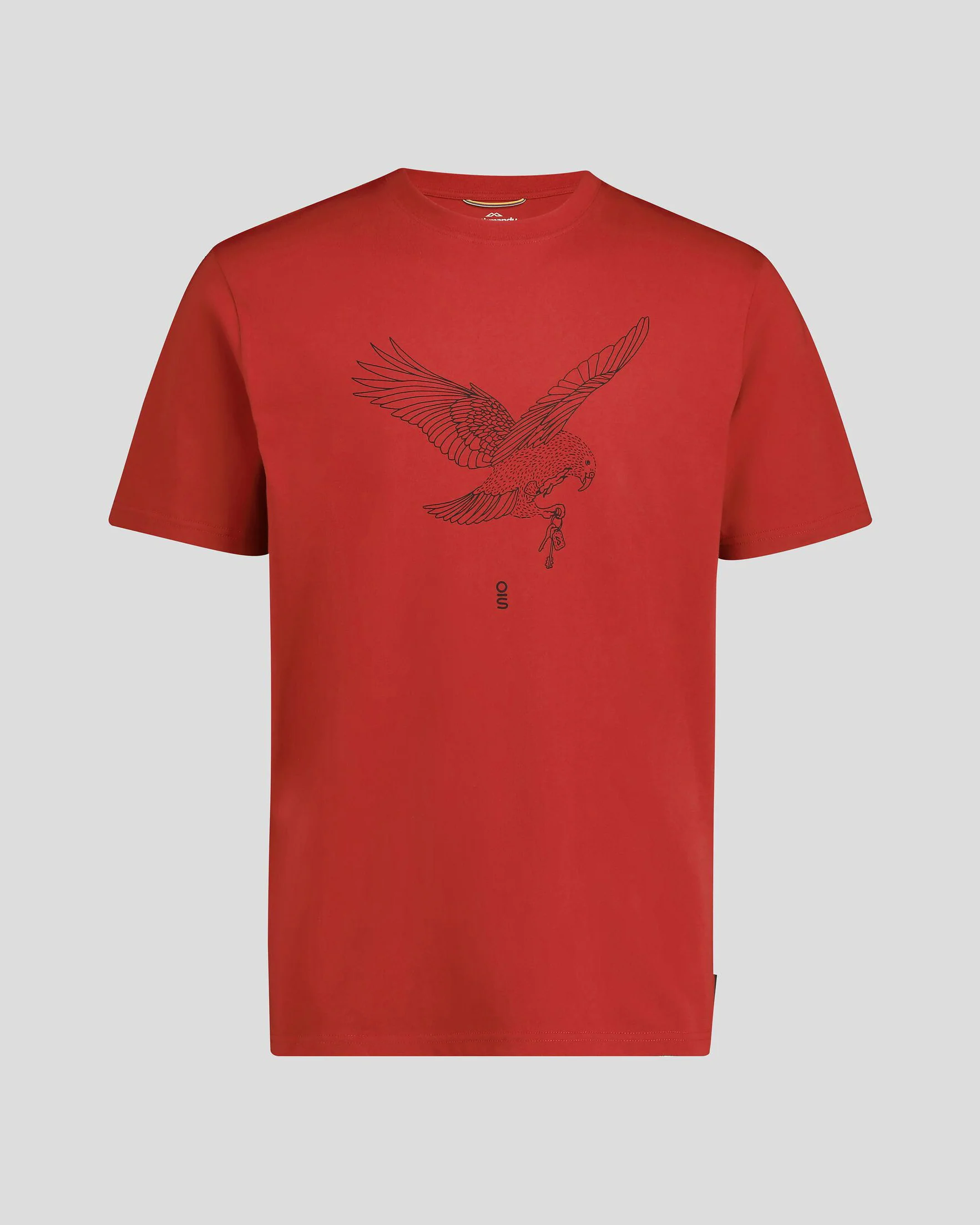 Men's O.Smither Kea Organic Cotton T-shirt - Spicy Chilli Pepper - Image 4