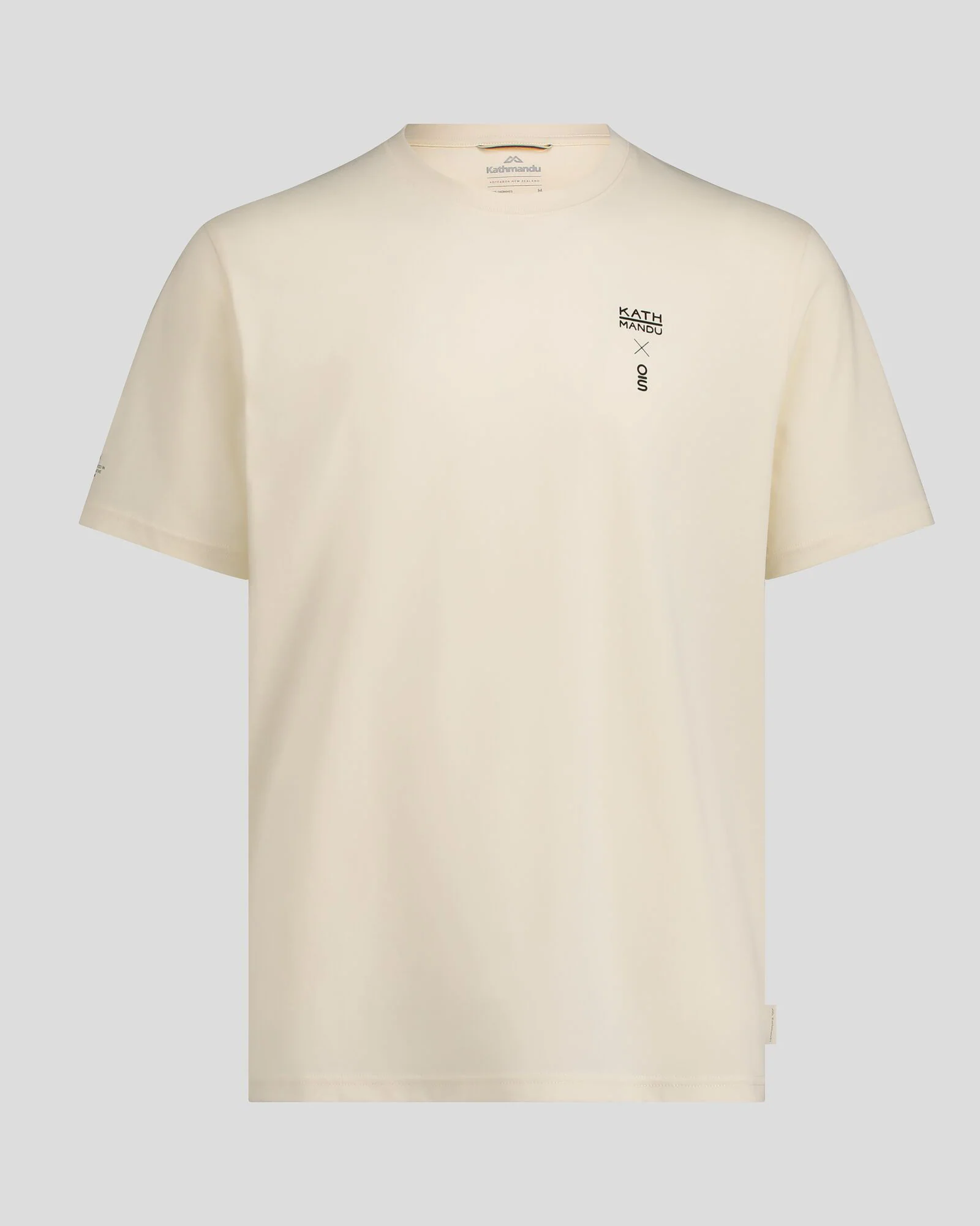 Men's O.Smither Lines Organic Cotton T-shirt - Natural - Image 4
