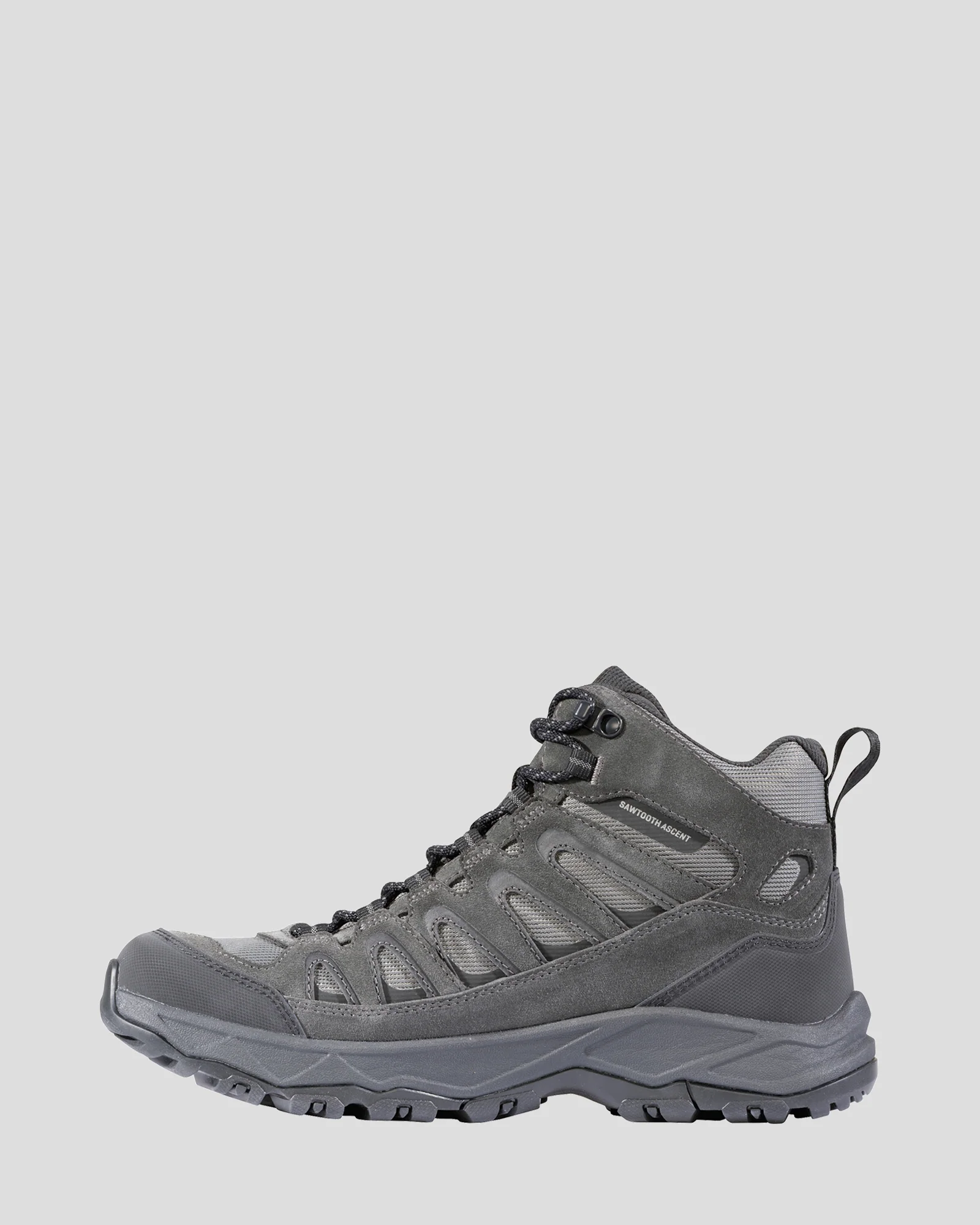 Men's Oboz Sawtooth Ascent MID B-DRY Boots - Charcoal - Image 4