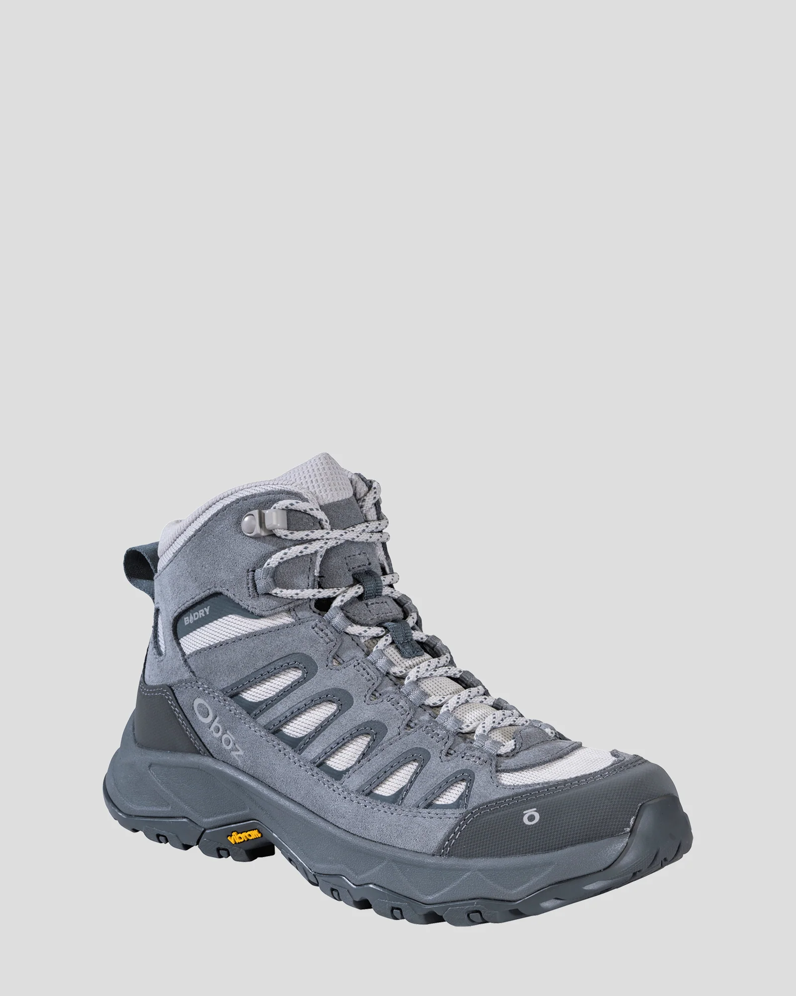 Women's Oboz Sawtooth Ascent MID B-DRY Boots - Gray Owl - Image 2