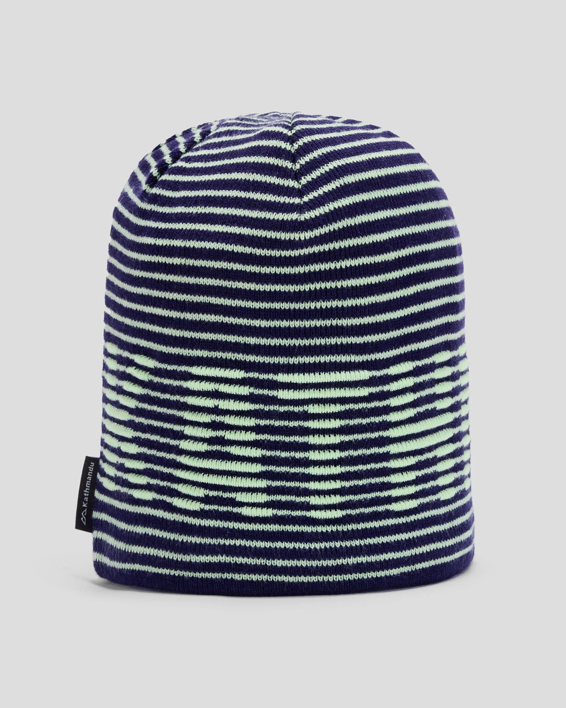 Kids' Poma Beanie - Glowy/Dark Horizon