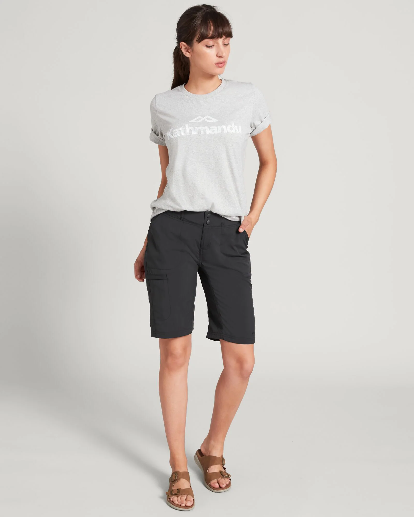 Praca Women's Hiking Shorts - Black - Image 2