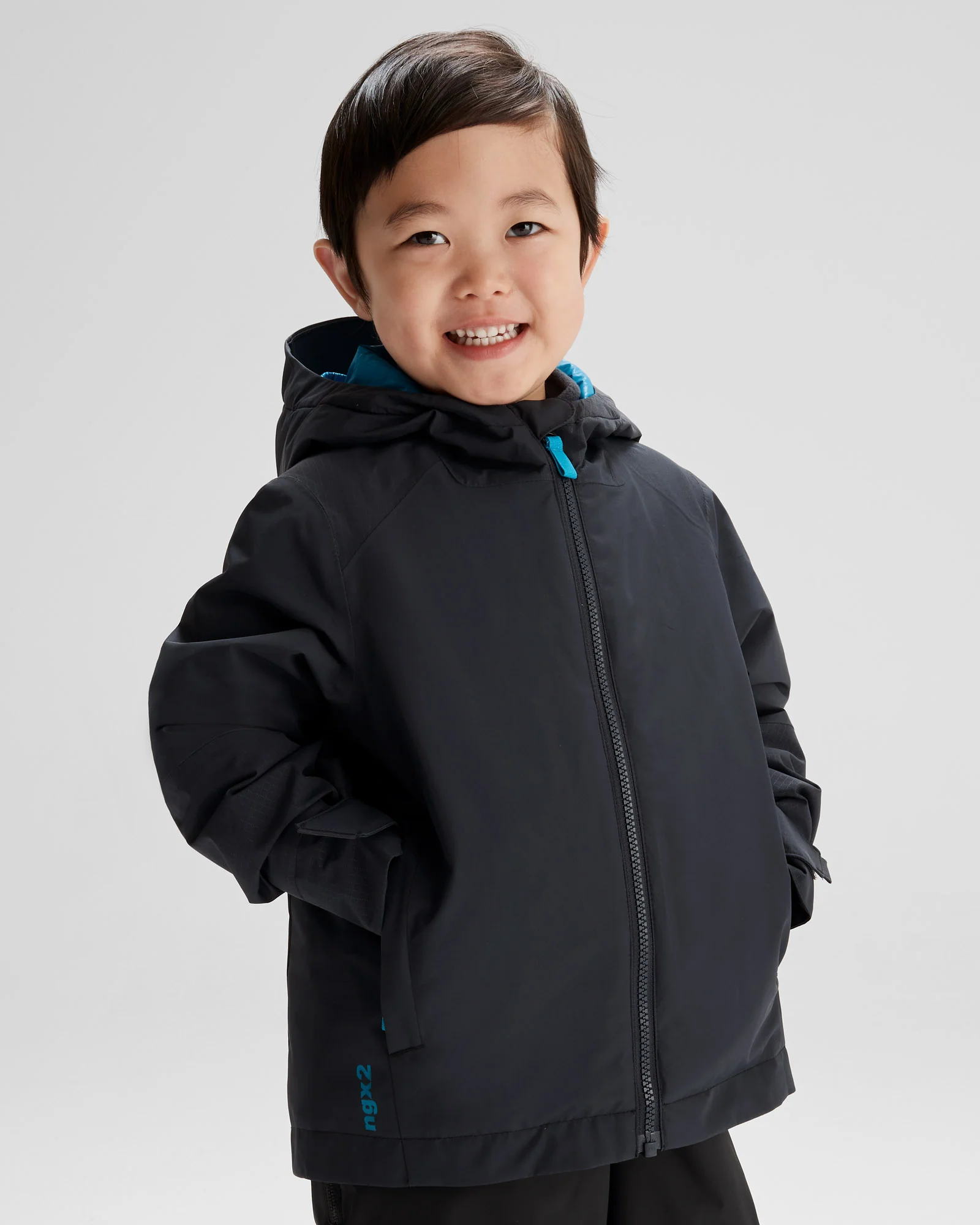 Kids' PWDR-Days 2L Insulated Snow Jacket - Meteor - Image 3