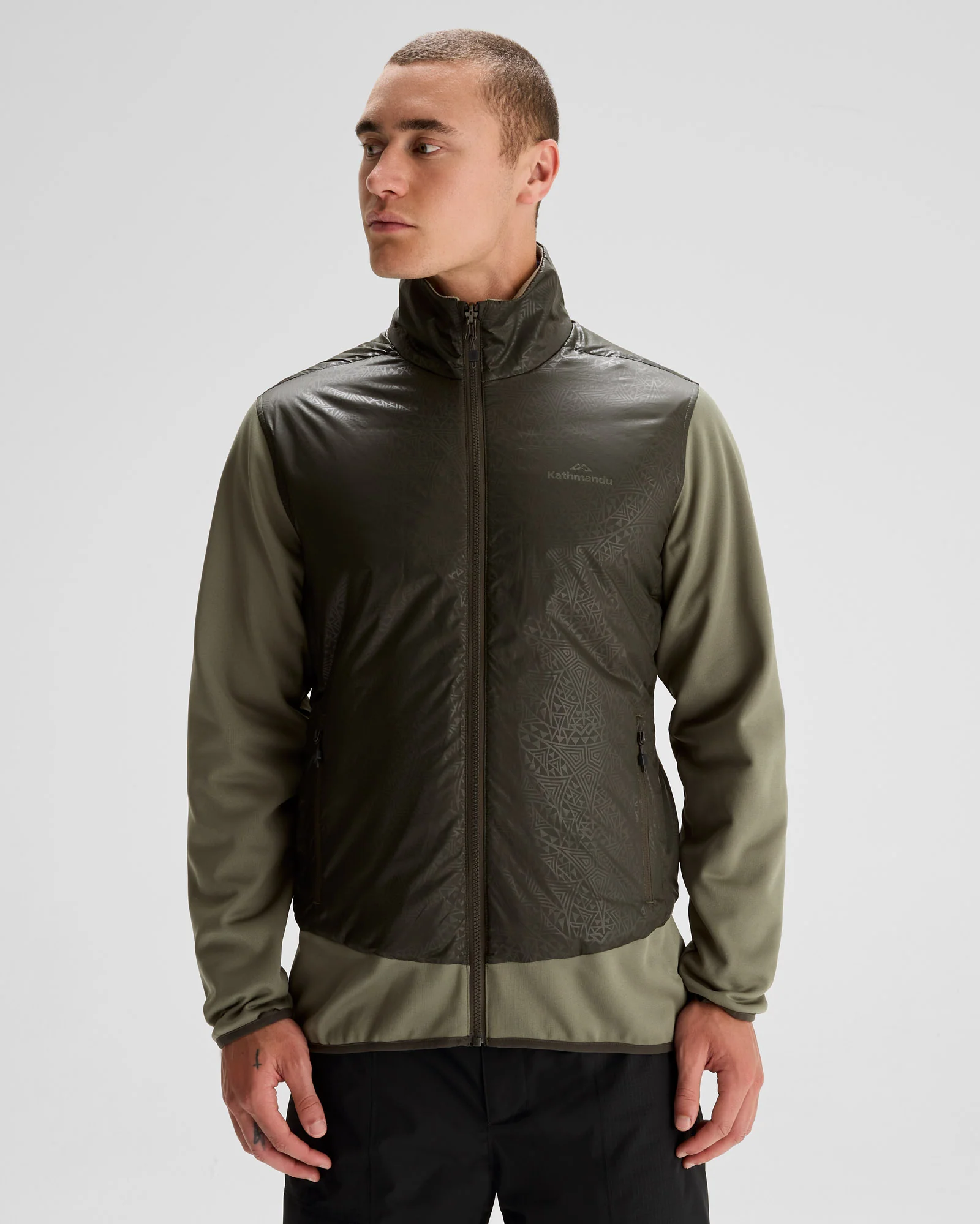 Men's PWDR-Days 2L 3-in-1 Snow Jacket - Beech/Dark Moss - Image 3