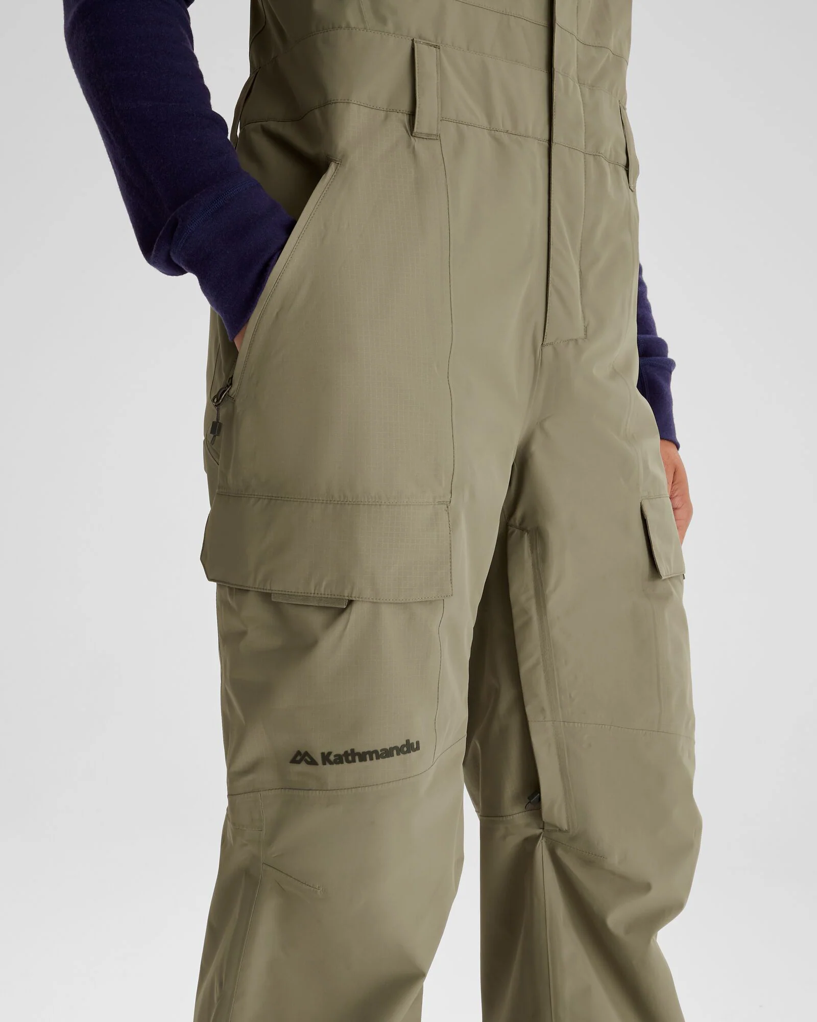 Men's PWDR-Days 2L Insulated Snow Bib - Beech - Image 6