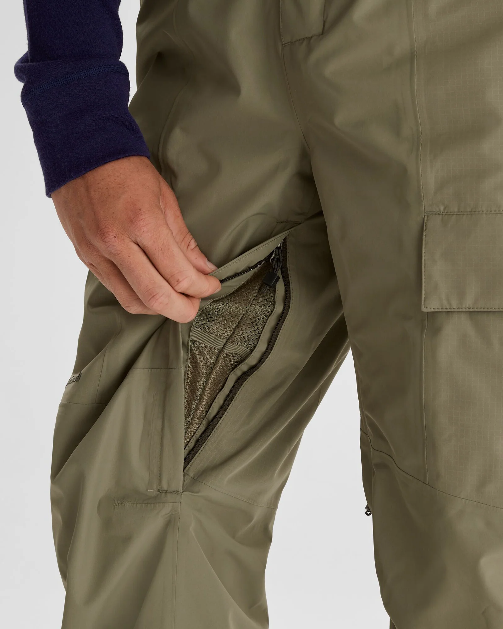 Men's PWDR-Days 2L Insulated Snow Bib - Beech - Image 8