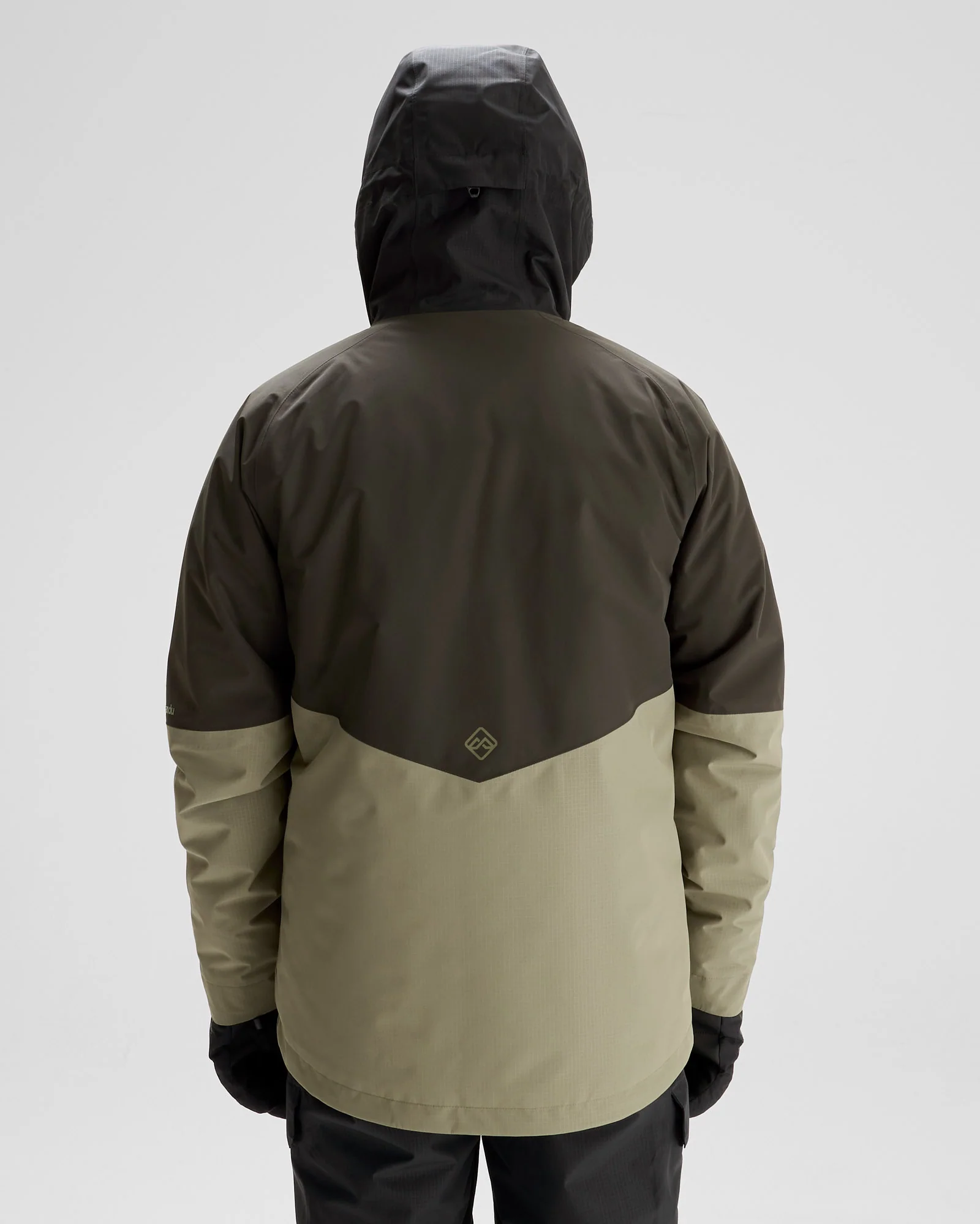 Men's PWDR-Days 2L Insulated Snow Jacket - Dark Moss/Beech - Image 4